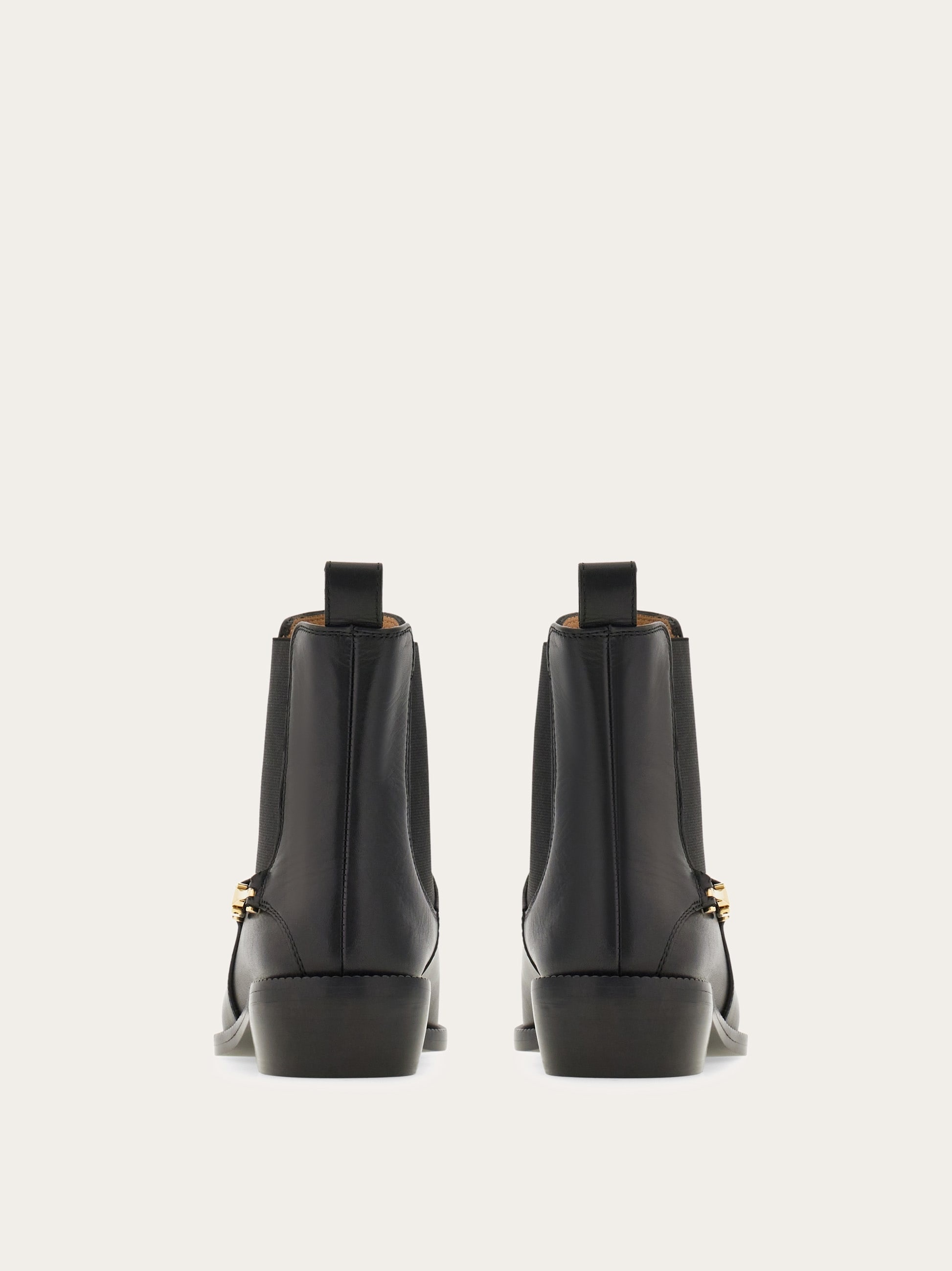 F buckle Chelsea boot - 4