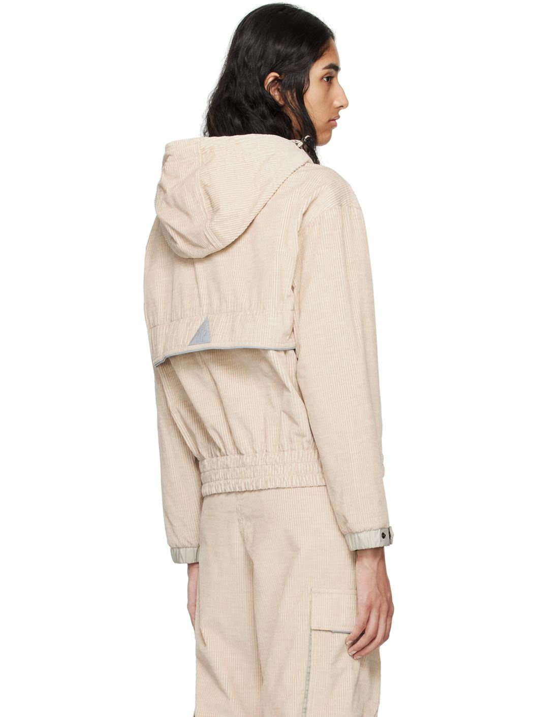 Beige Half-Zip Jacket - 3