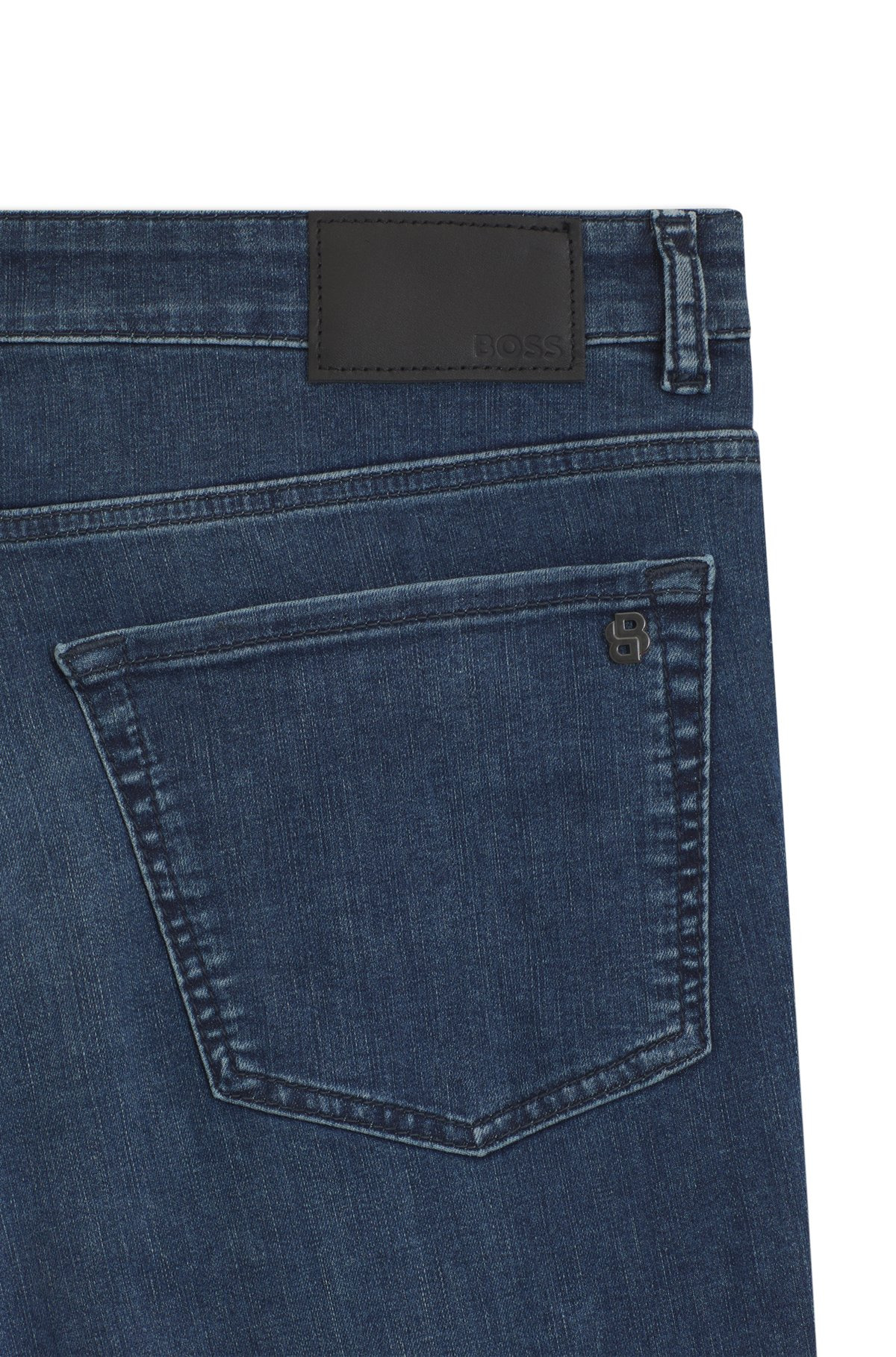 MAINE REGULAR-FIT JEANS IN BLUE SOFT-MOTION DENIM - 6