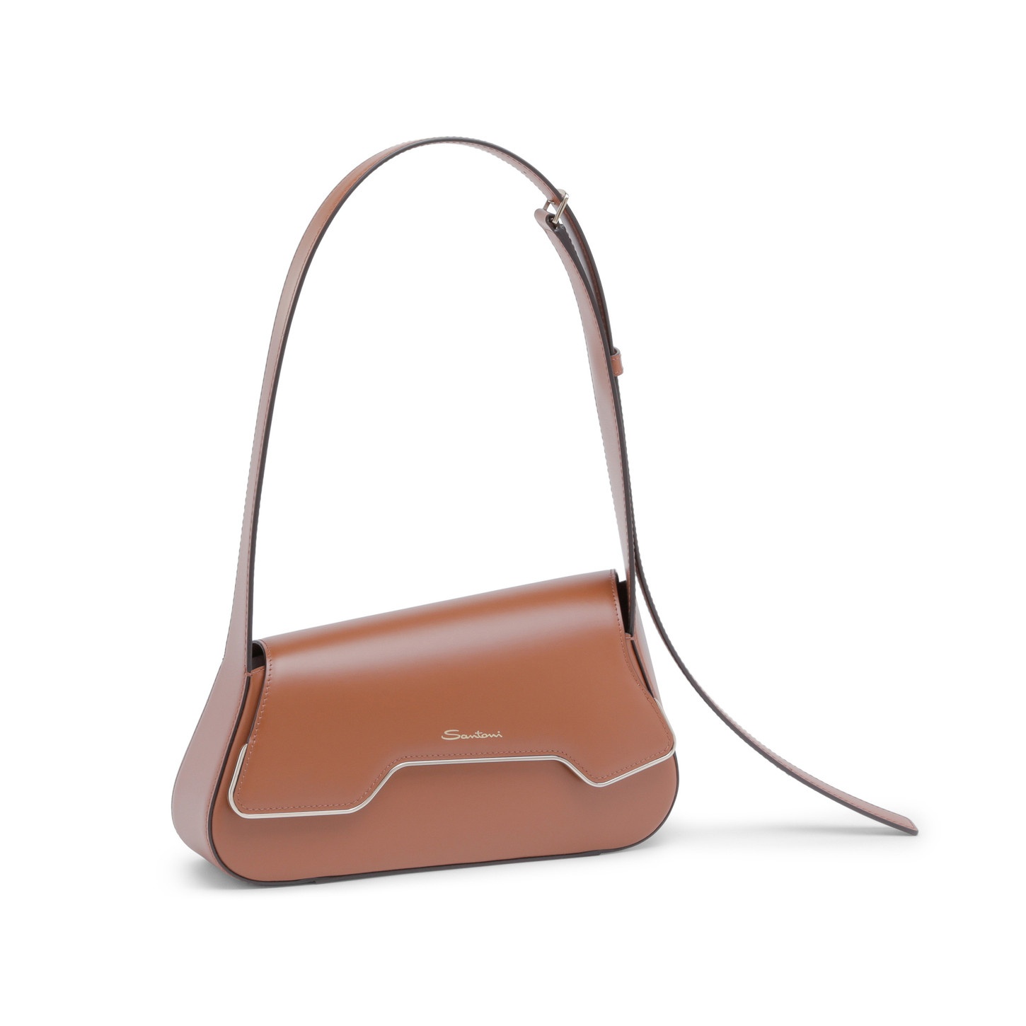 Brown leather ThePluto bag - 6