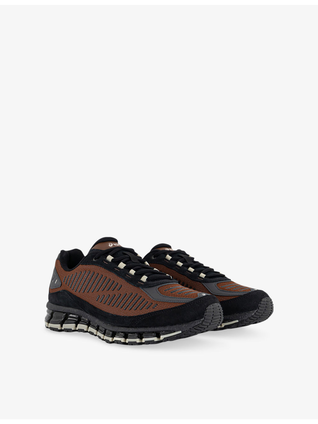Gel-Quantum 360 I AMP Mesh and Suede Trainers - 3