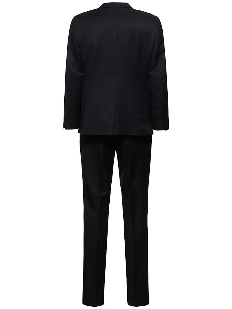 Wool & mohair regular fit suit - 3