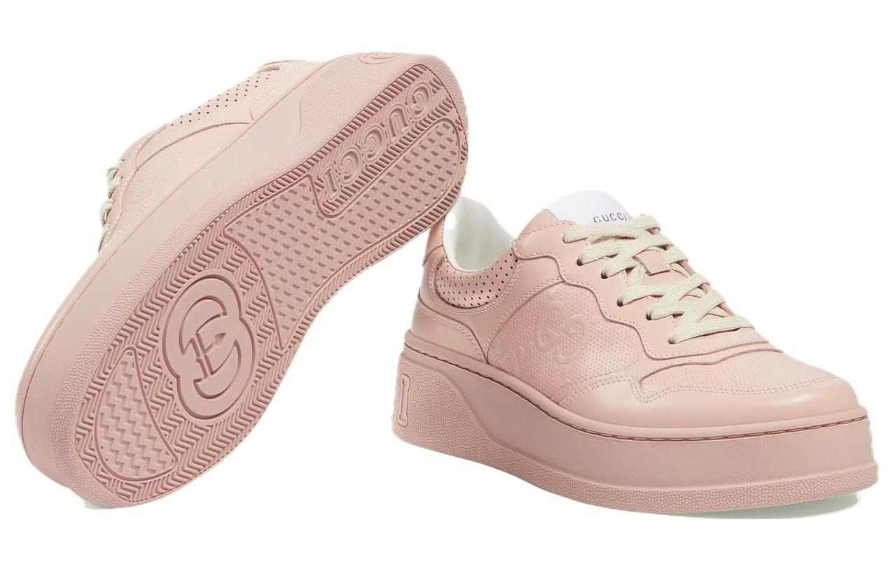 (WMNS) Gucci GG Supreme Sneaker 'Pale Pink Embossed' 700775-1XL10-6910 - 3