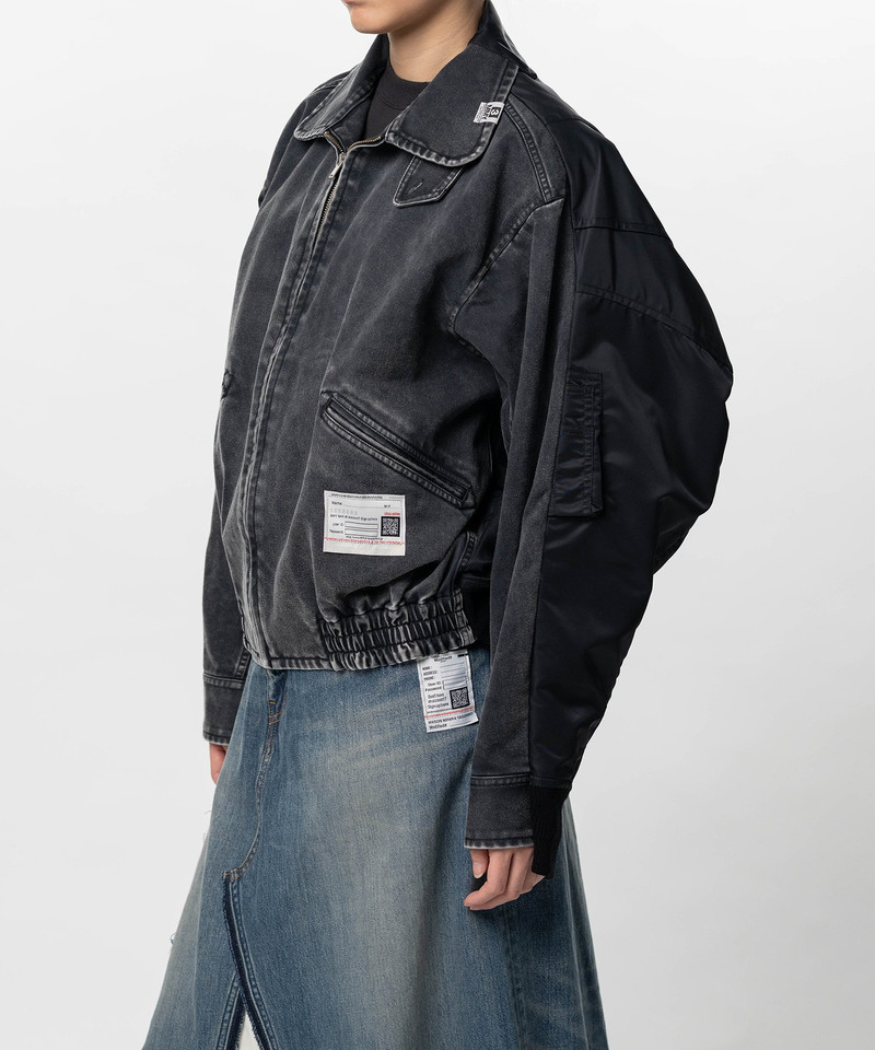 Front Back Combined Zip-up Jacket 8