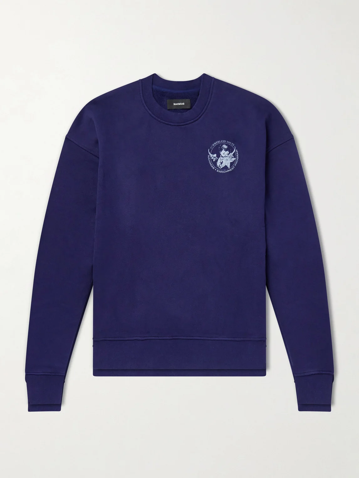 Youth Enrichment Logo-Print Cotton-Jersey Sweatshirt - 1