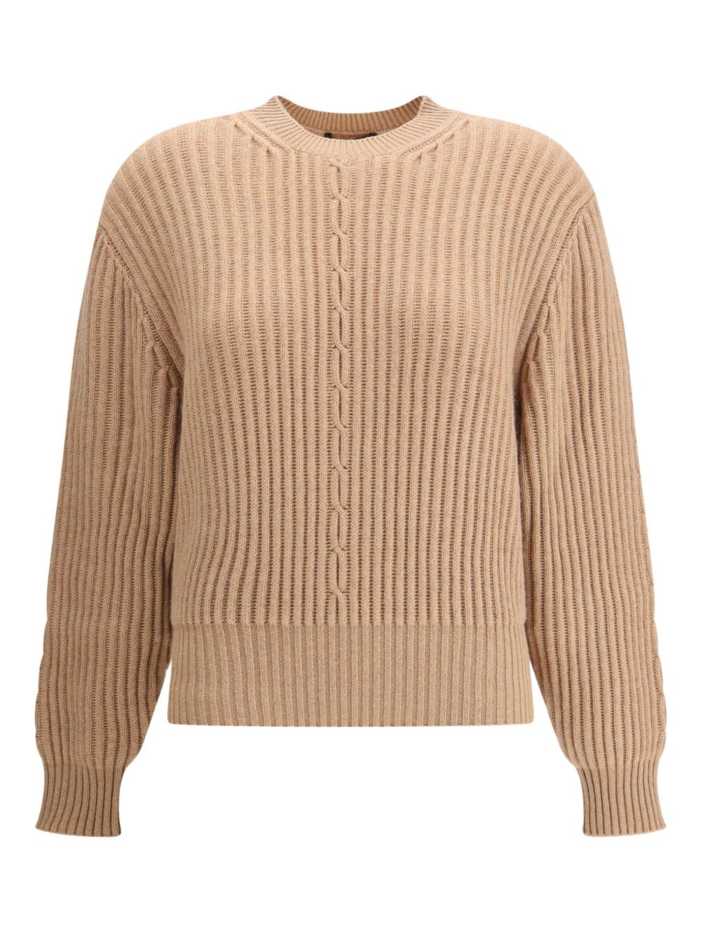 ribbed sweater - 1