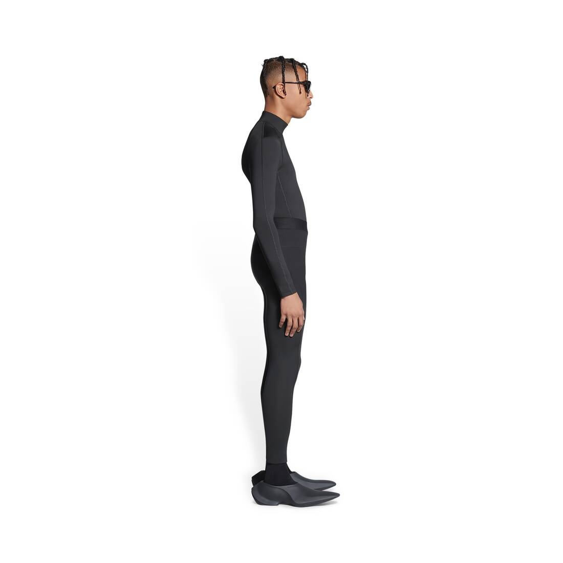 Men's 3b Sports Icon Leg Sports Leggings in Black - 3