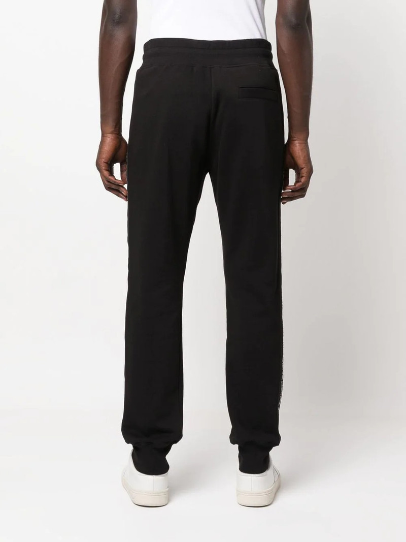 logo-tape cotton track-pants 4