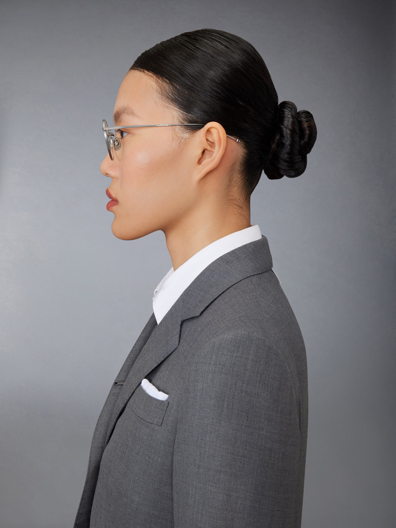 Titanium Round Eyeglasses 5