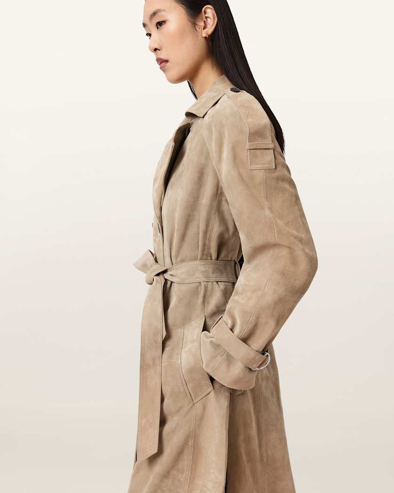 REED SUEDE TRENCH COAT 7