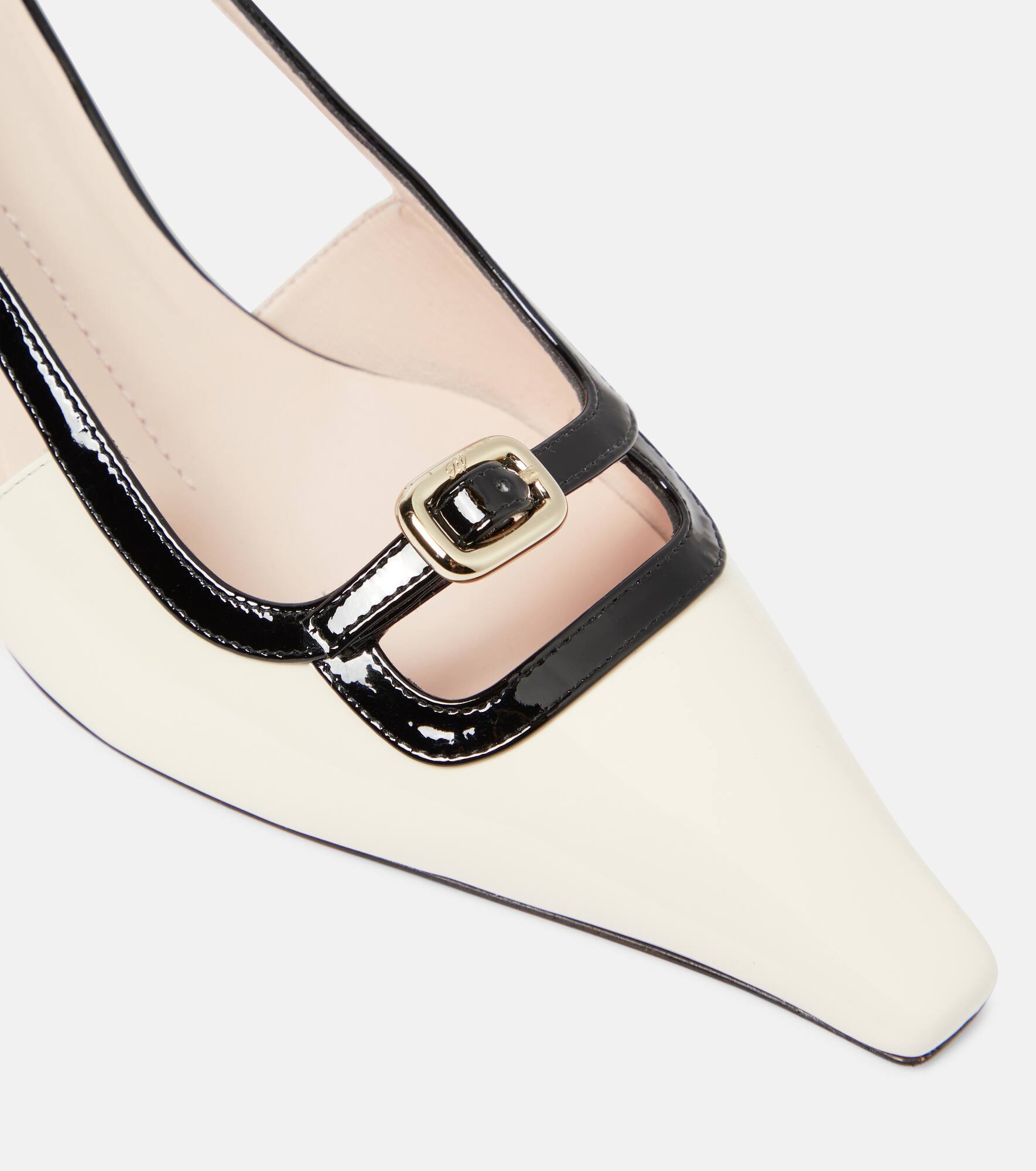 Viv’ Canard patent leather slingback pumps - 6
