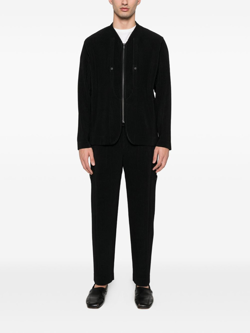 ISSEY MIYAKE Quarry zipped jacket outlook