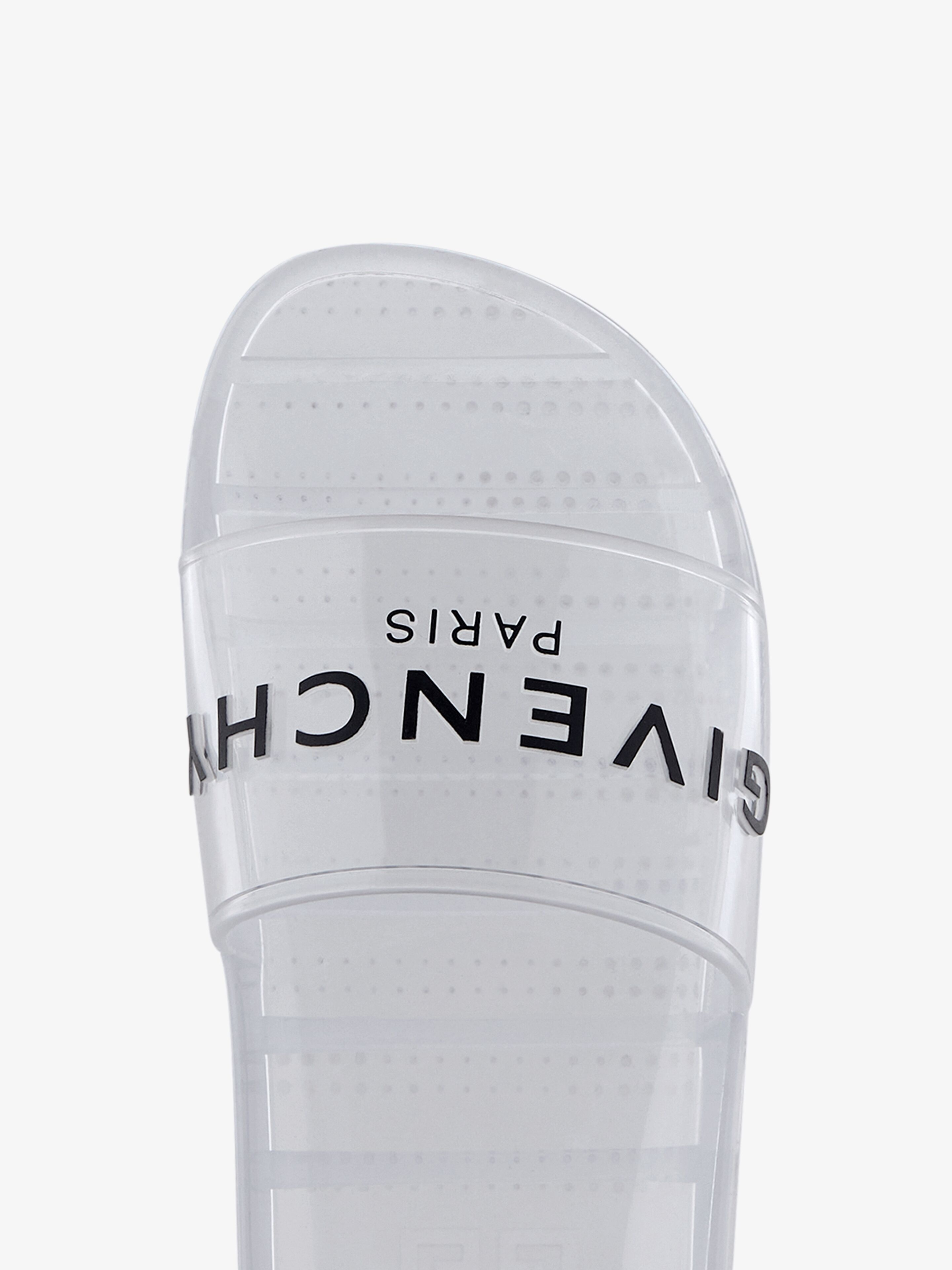 GIVENCHY PARIS FLAT SANDALS IN RUBBER - 6