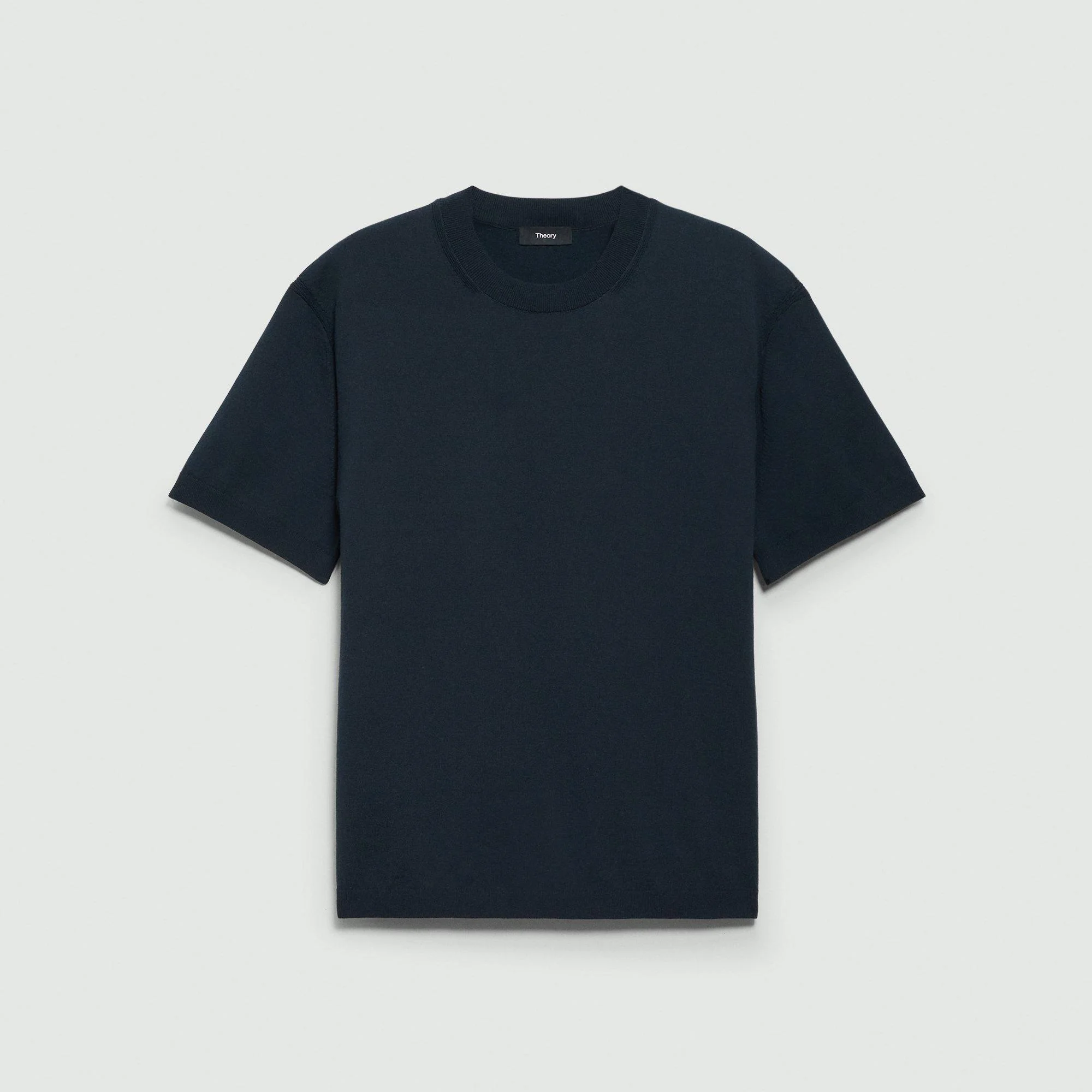 Relaxed Crewneck Tee in Cotton Light Twist - 1