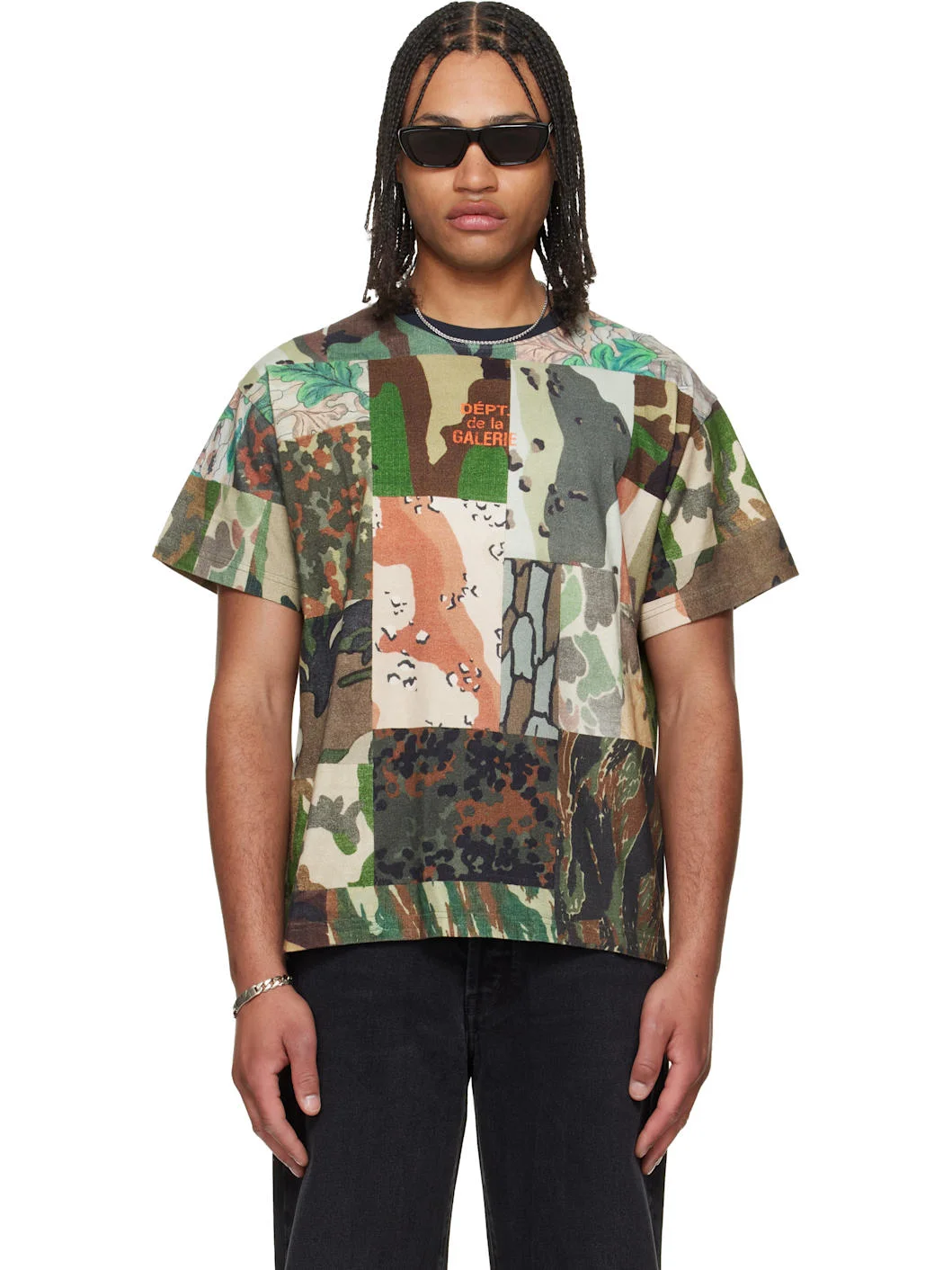 Khaki Mixed Camo T-shirt - 1