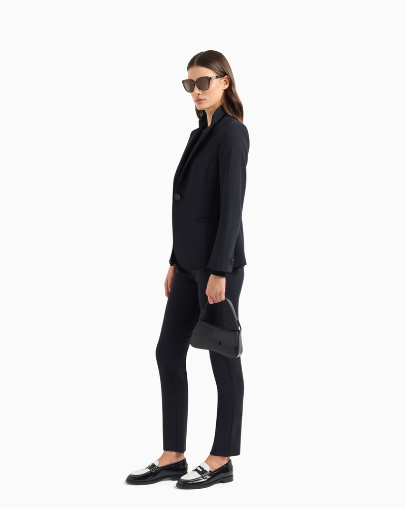 EMPORIO ARMANI BARATHEA-WOOL SINGLE-BREASTED JACKET outlook