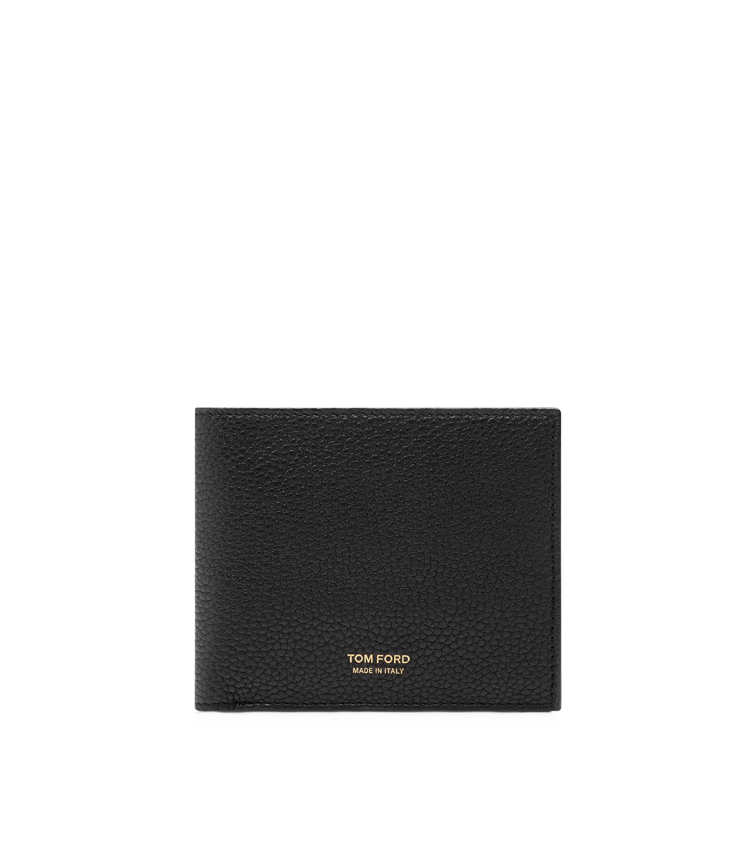 GRAIN LEATHER CLASSIC BIFOLD WALLET - 1