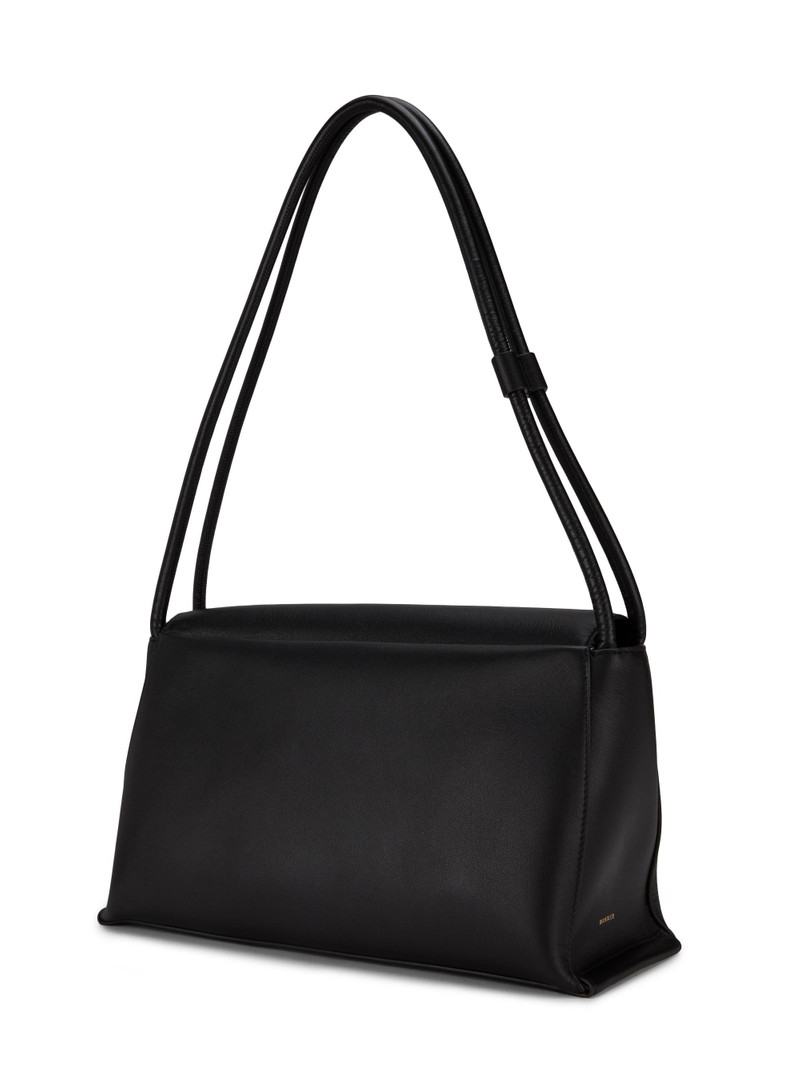 Women's Veneto Leather Shoulder Bag - Black 3