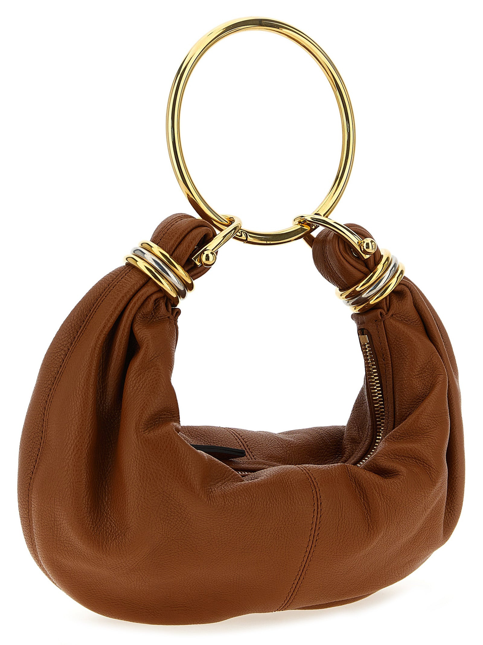 Bracelet Hobo Hand Bags Brown - 2