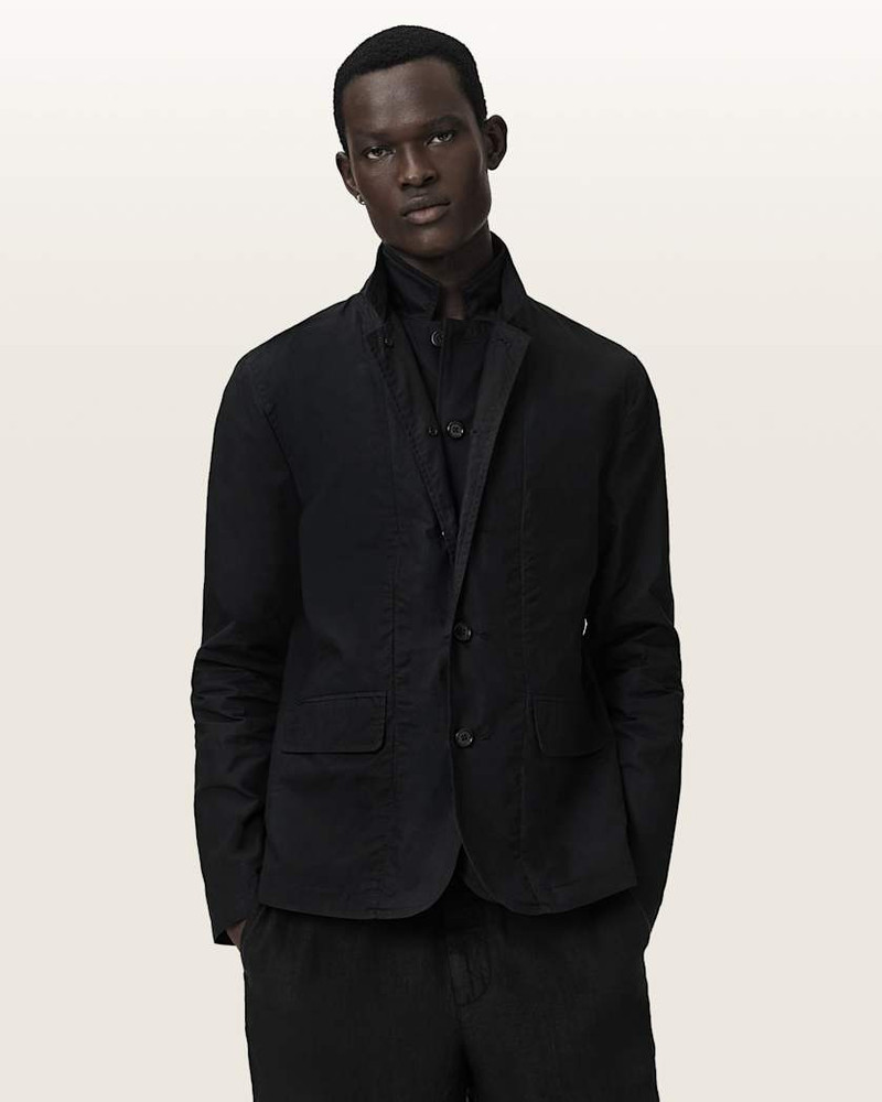 LEAT SLIM FIT DOUBLE BREASTED BLAZER 4
