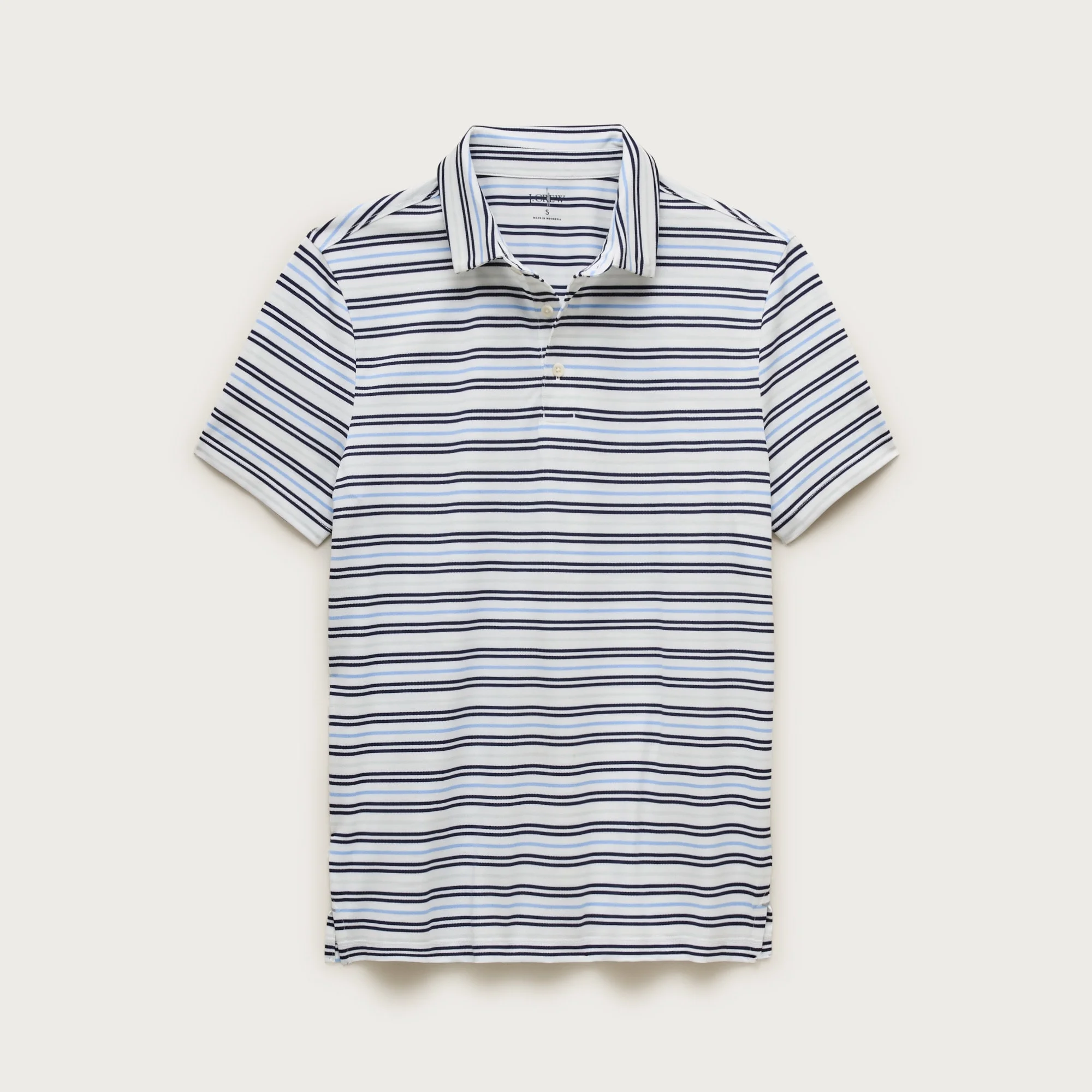Performance piqué polo shirt - 1