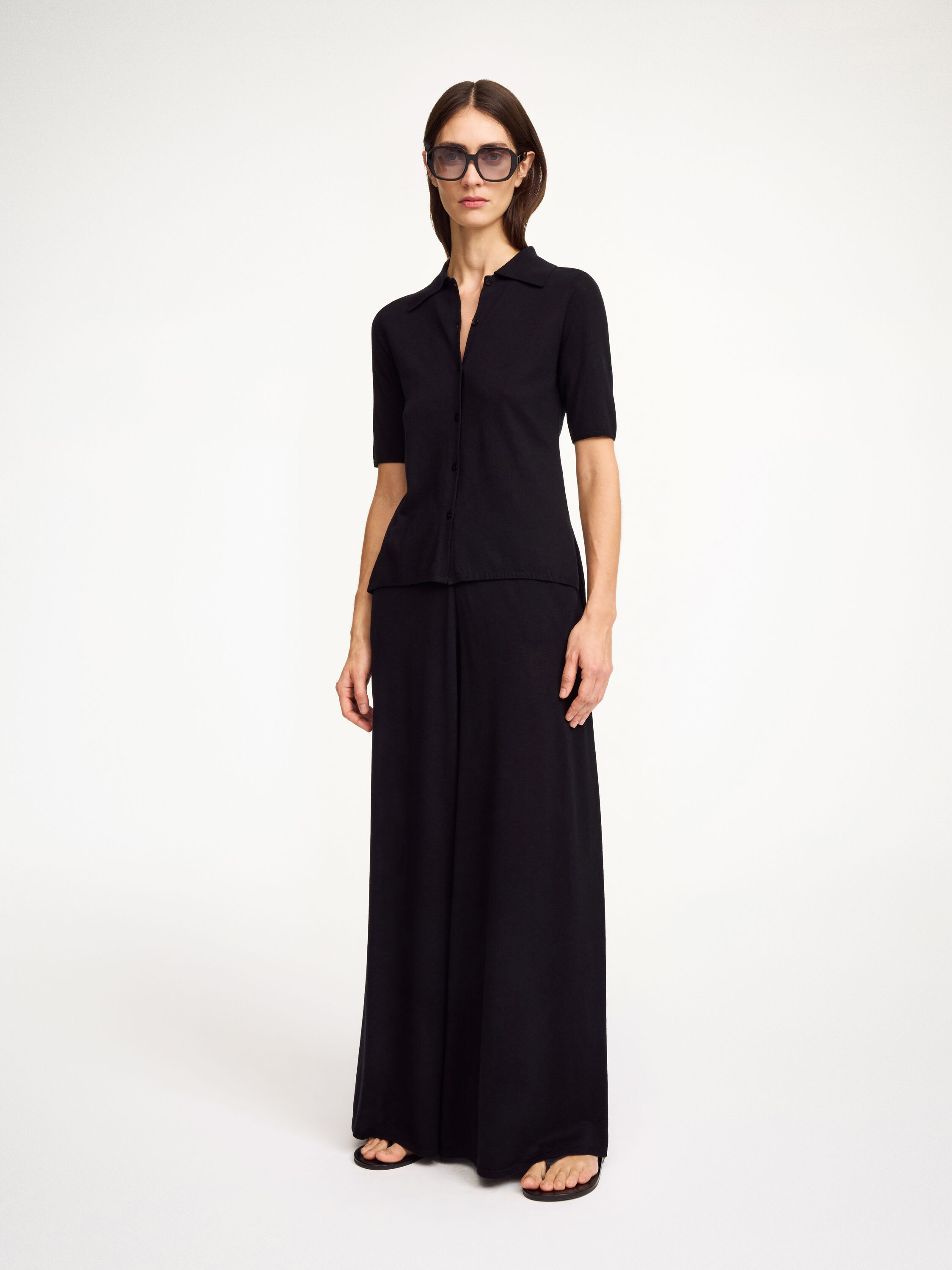 Piscata wide-leg trousers - 1