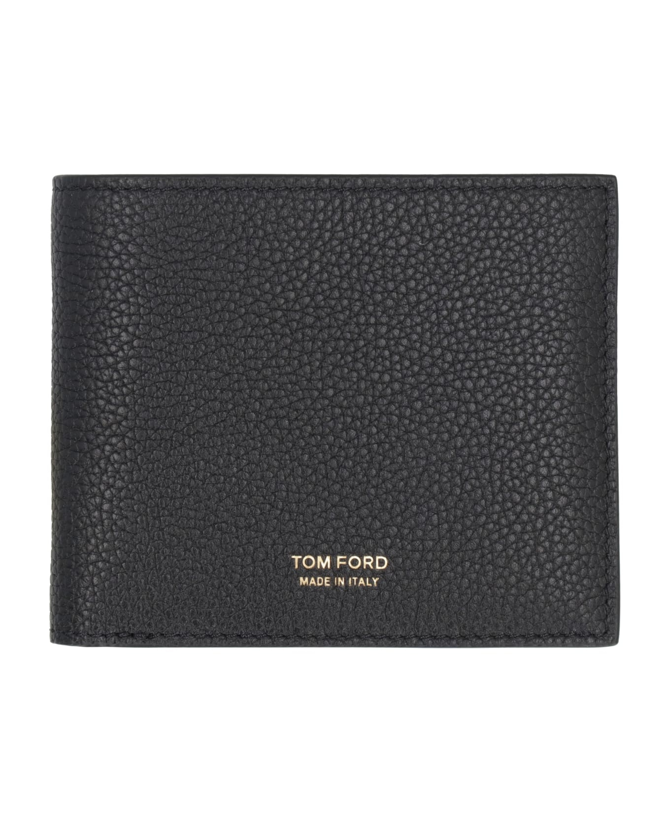 Leather Flap-over Wallet - 1