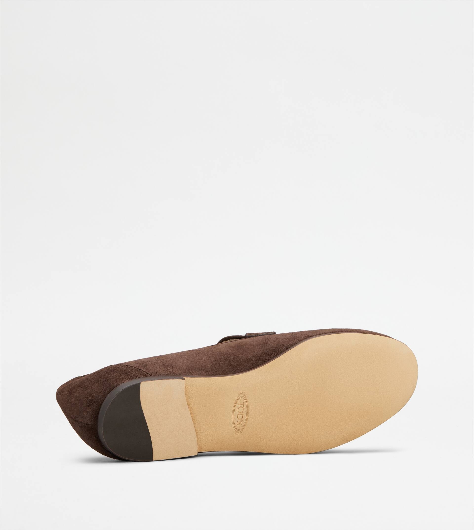 T TIMELESS LOAFERS IN SUEDE - BROWN - 4