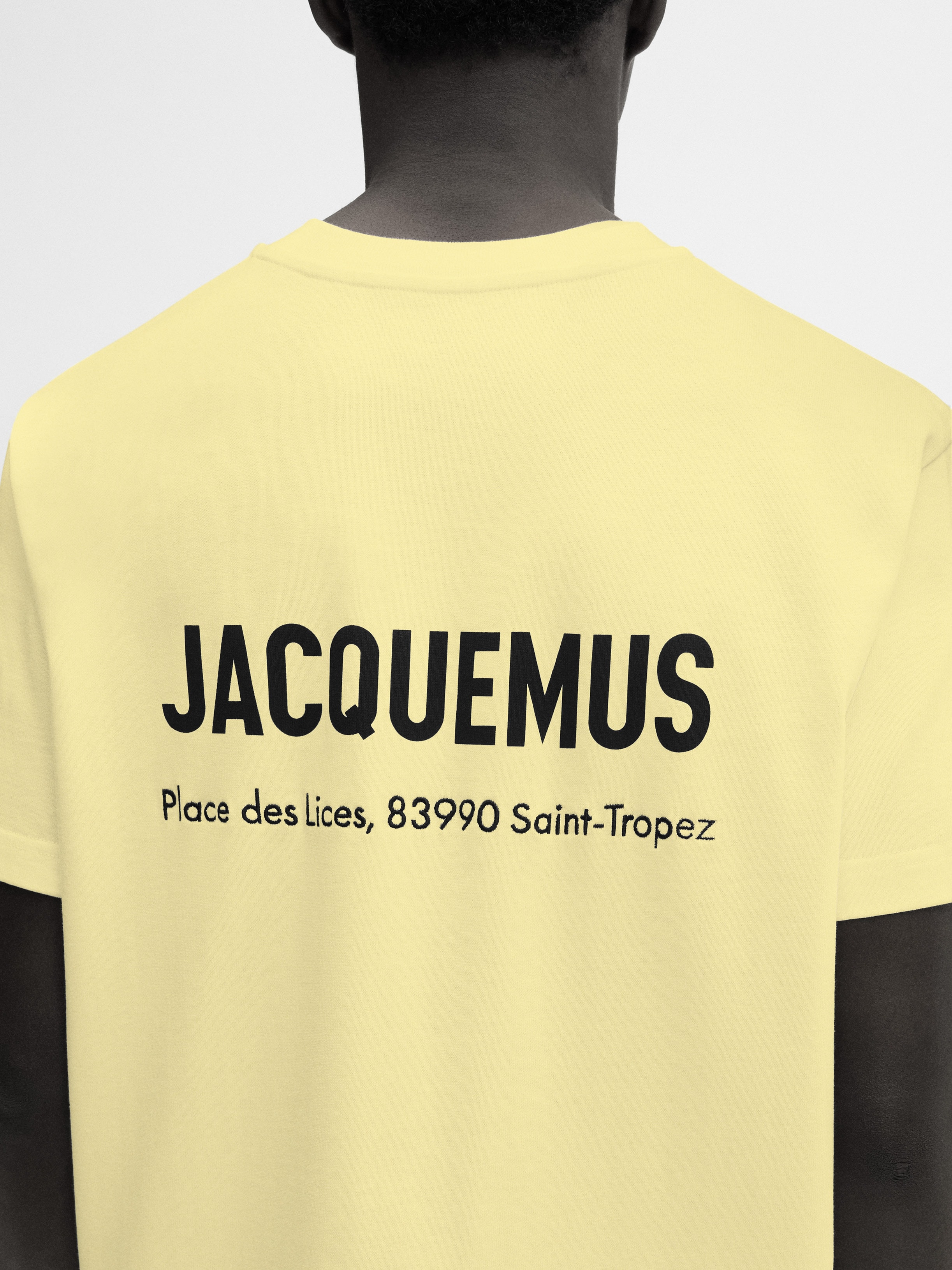 The Saint Tropez Place des Lices address t-shirt - 4