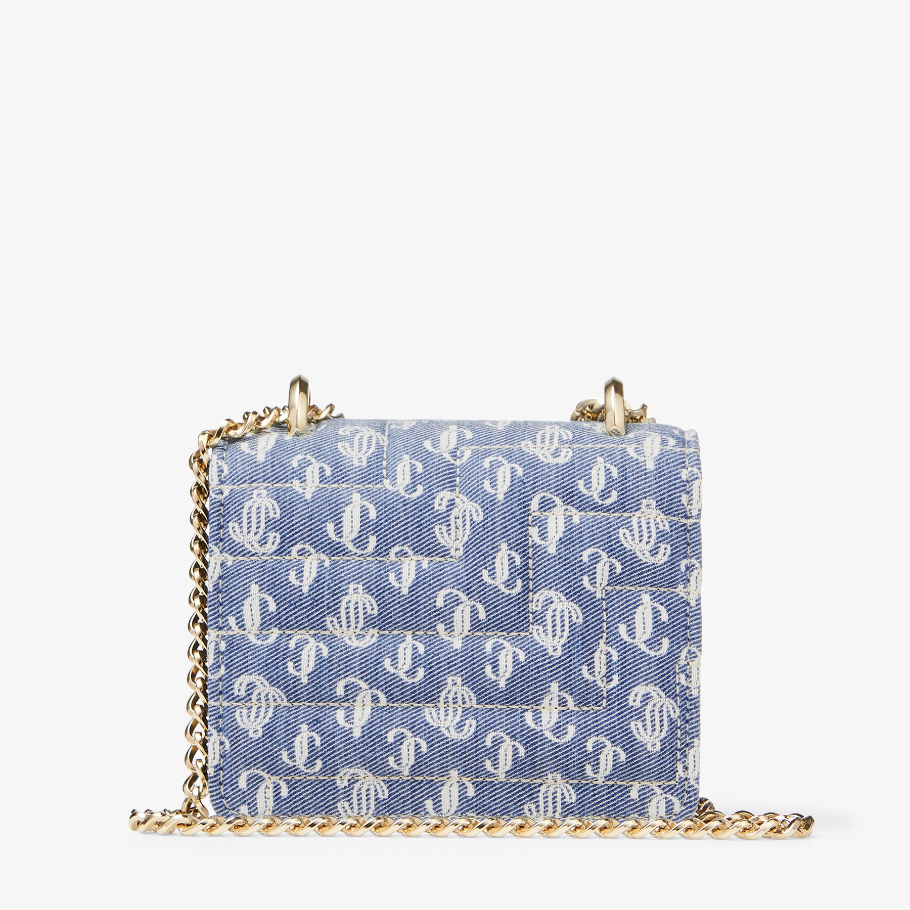 Micro Varenne Quad
Denim Quilted JC Monogram Mini Bag - 7