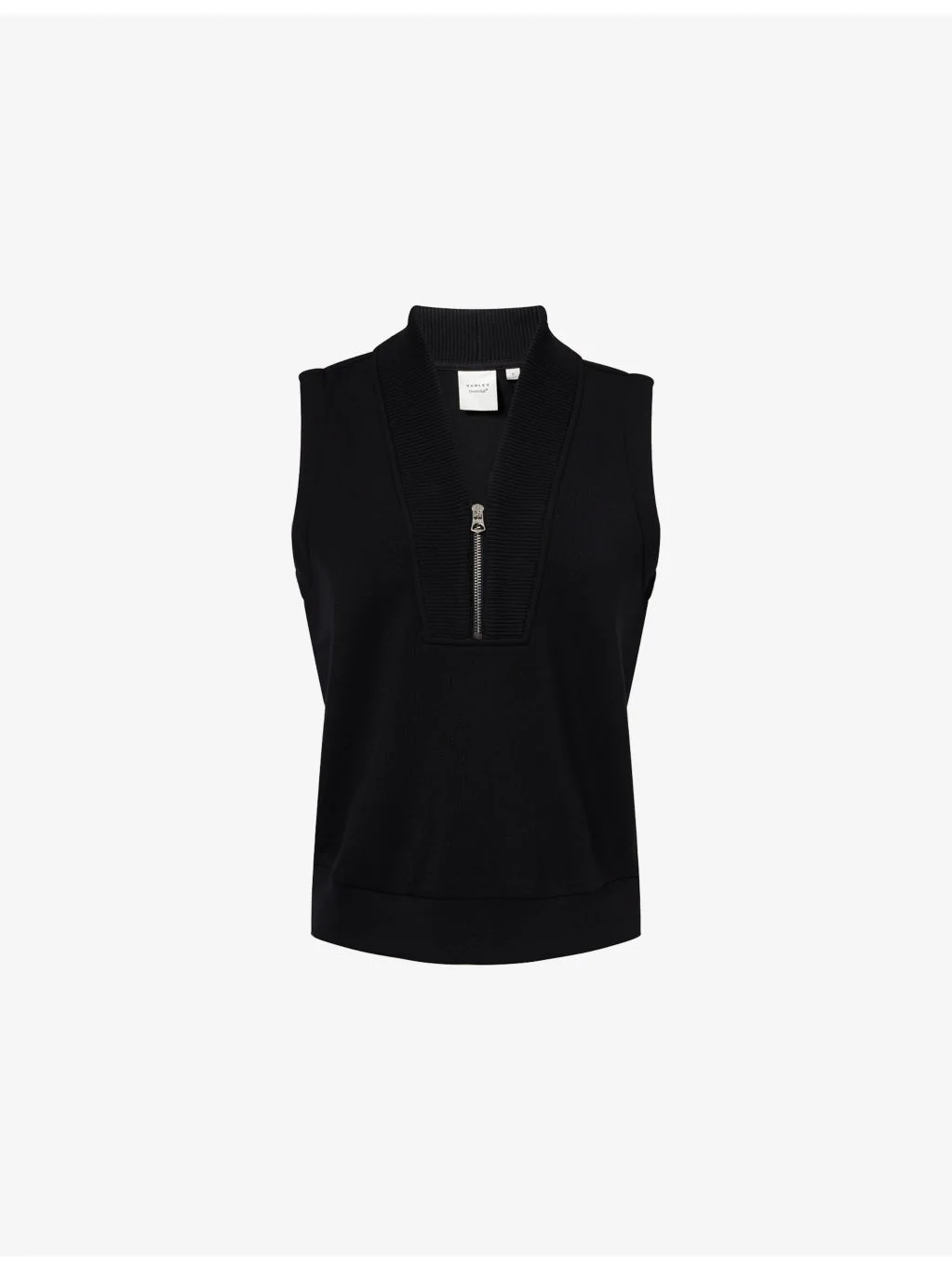 Beau Sleeveless Stretch-Jersey Sweatshirt - 1