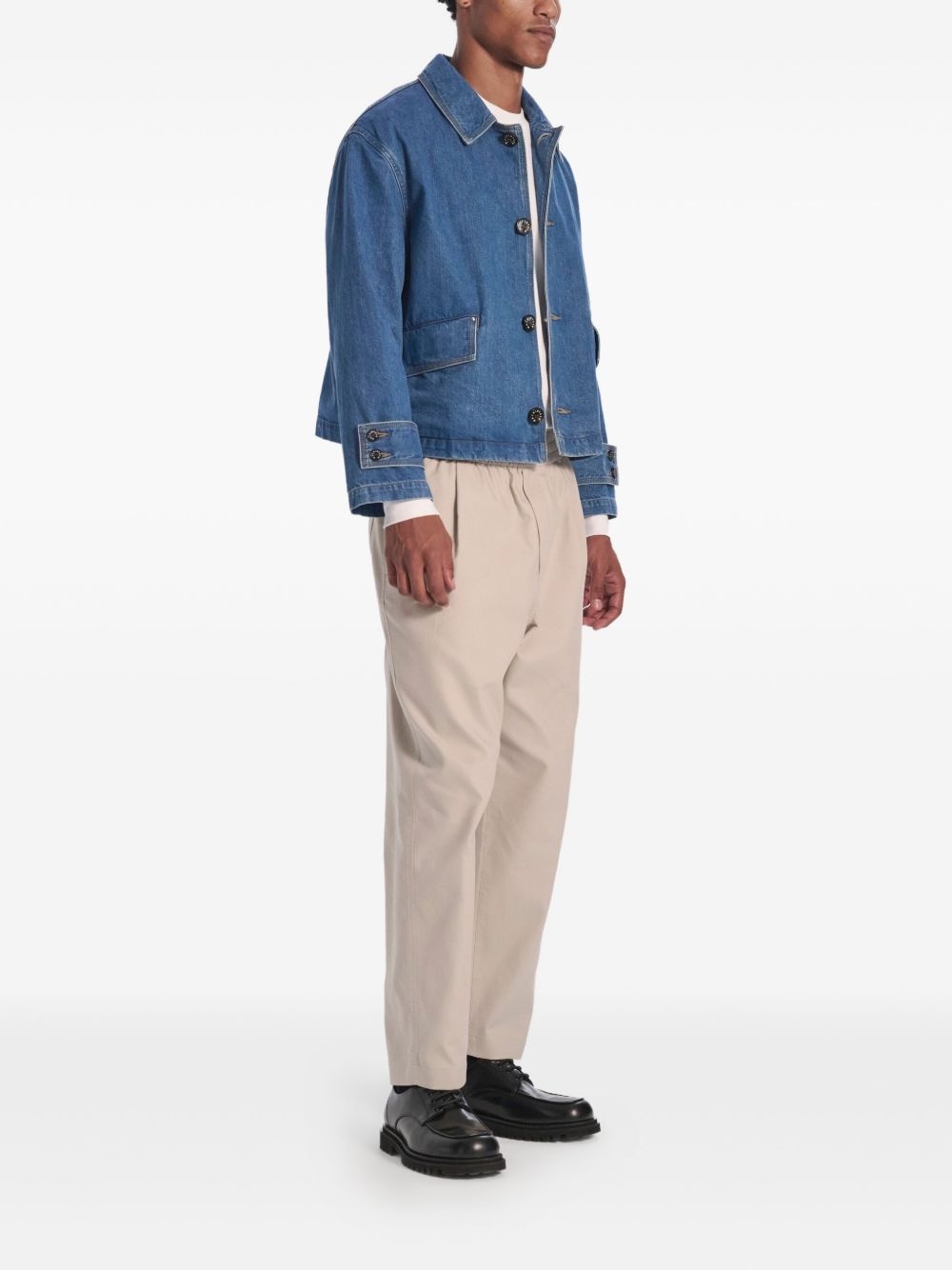 Humbie denim button-up jacket - 2