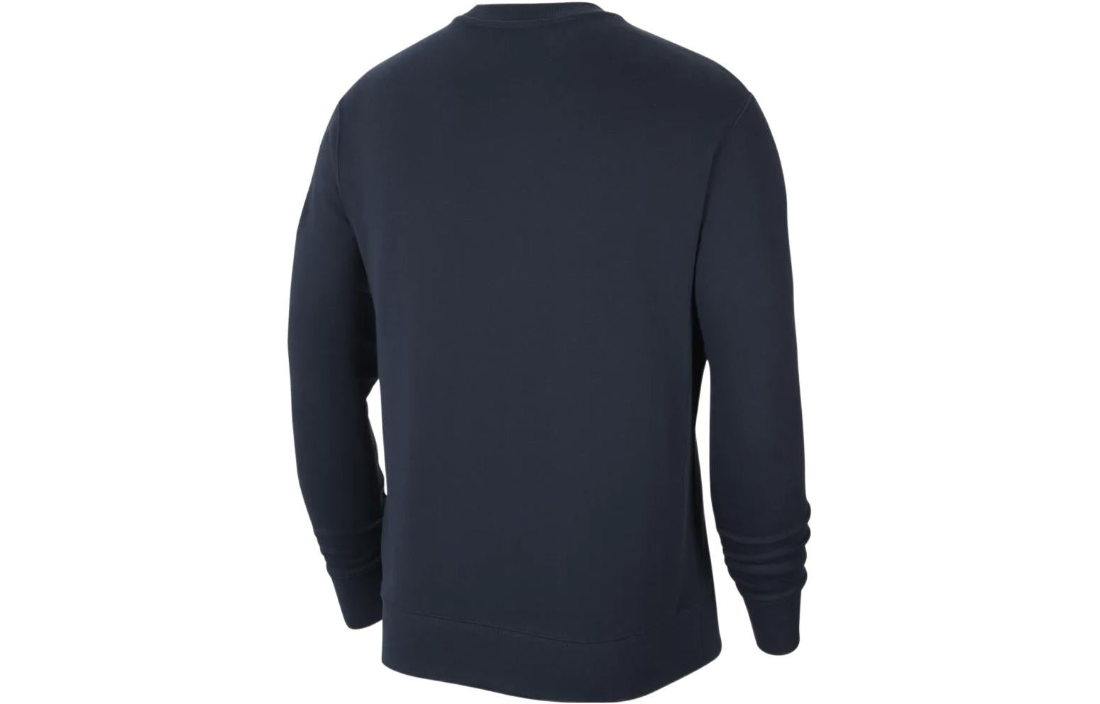 Men's Nike Solid Color Alphabet Printing Round Neck Sports Blue DA2950-451 - 2
