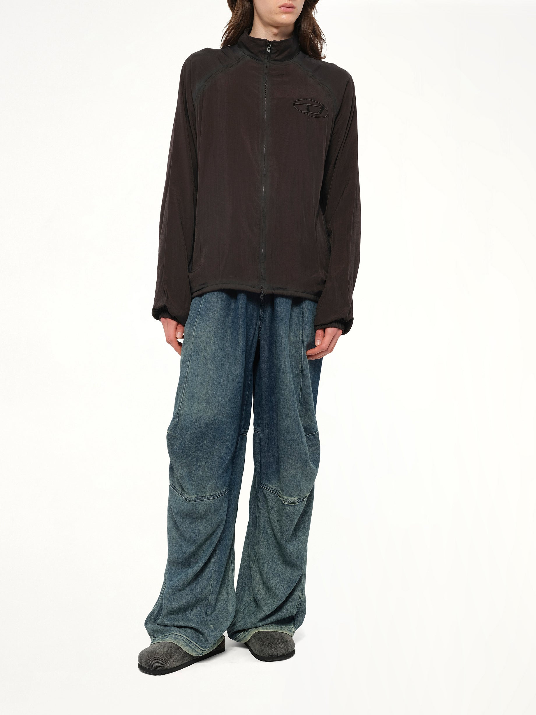J-HENRI-SOUVENIR Track Jacket in Black - 4