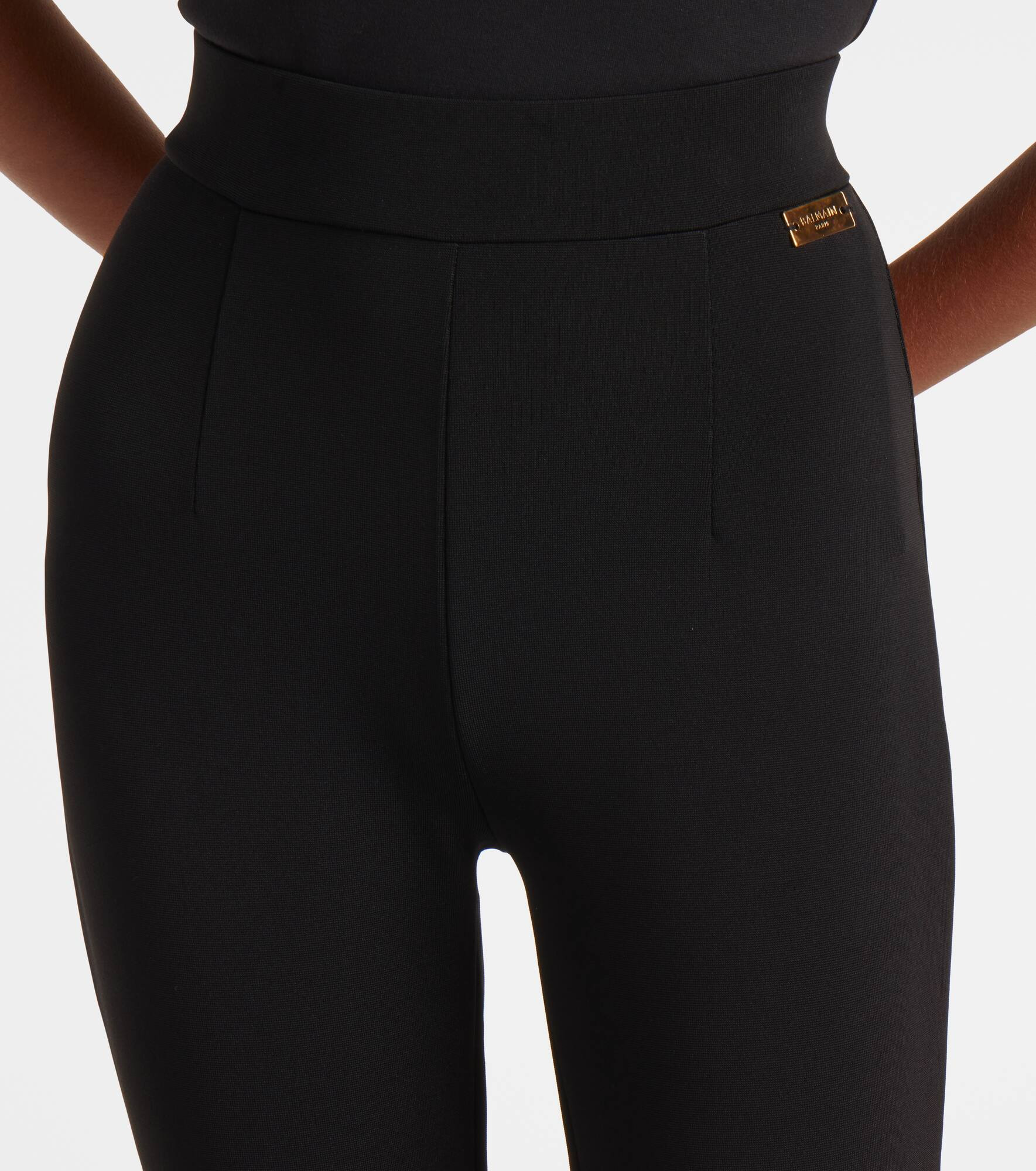 Jersey stirrup leggings - 4