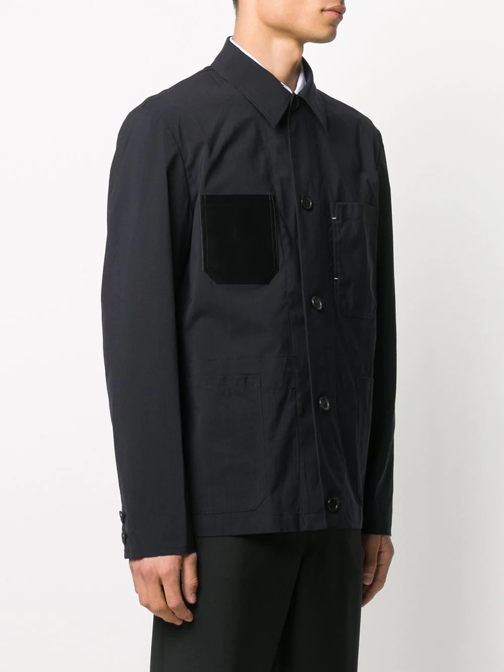 patch-pocket jacket - 3