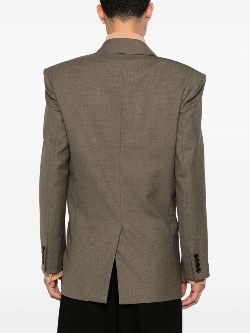 wool blazer - 4