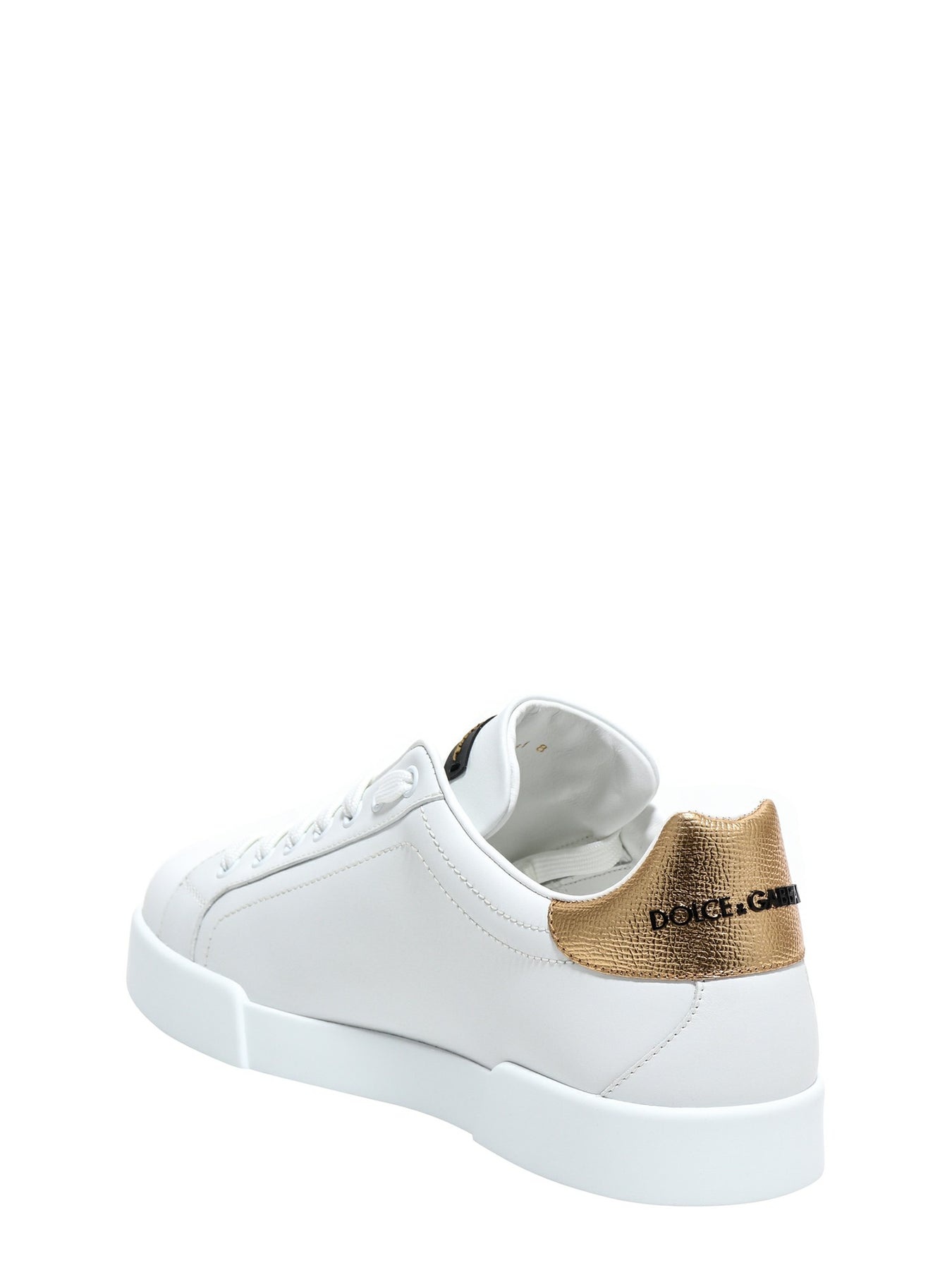 Portofino leather sneakers with logoed crown patch - 3