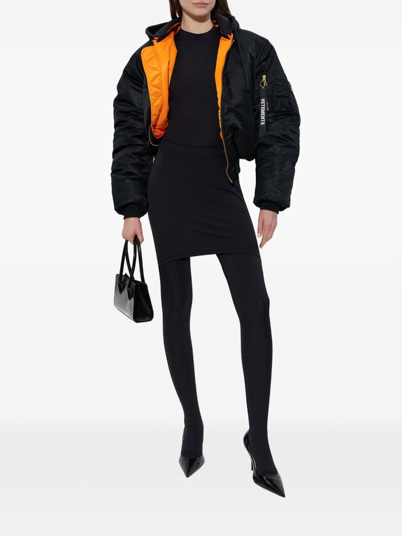 VETEMENTS sleeveless mock-neck body outlook