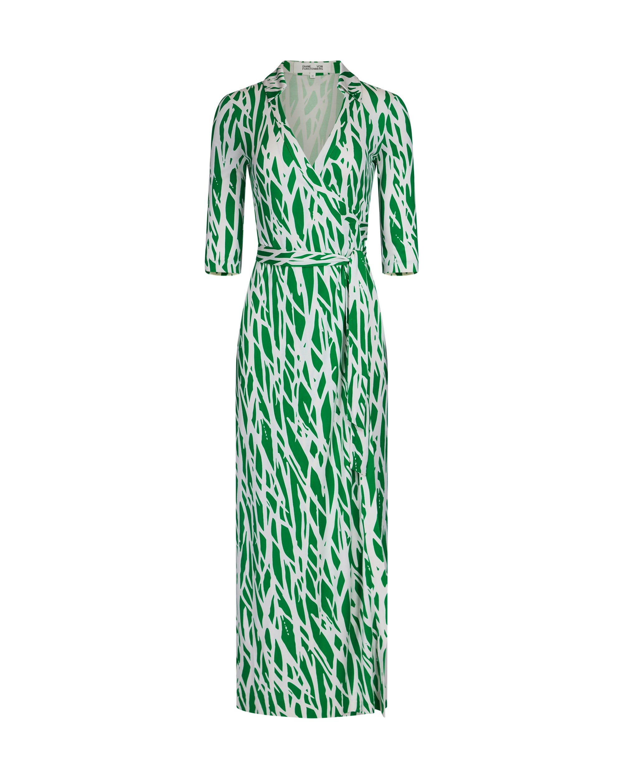 Abigail Silk Jersey Maxi Wrap Dress - 5