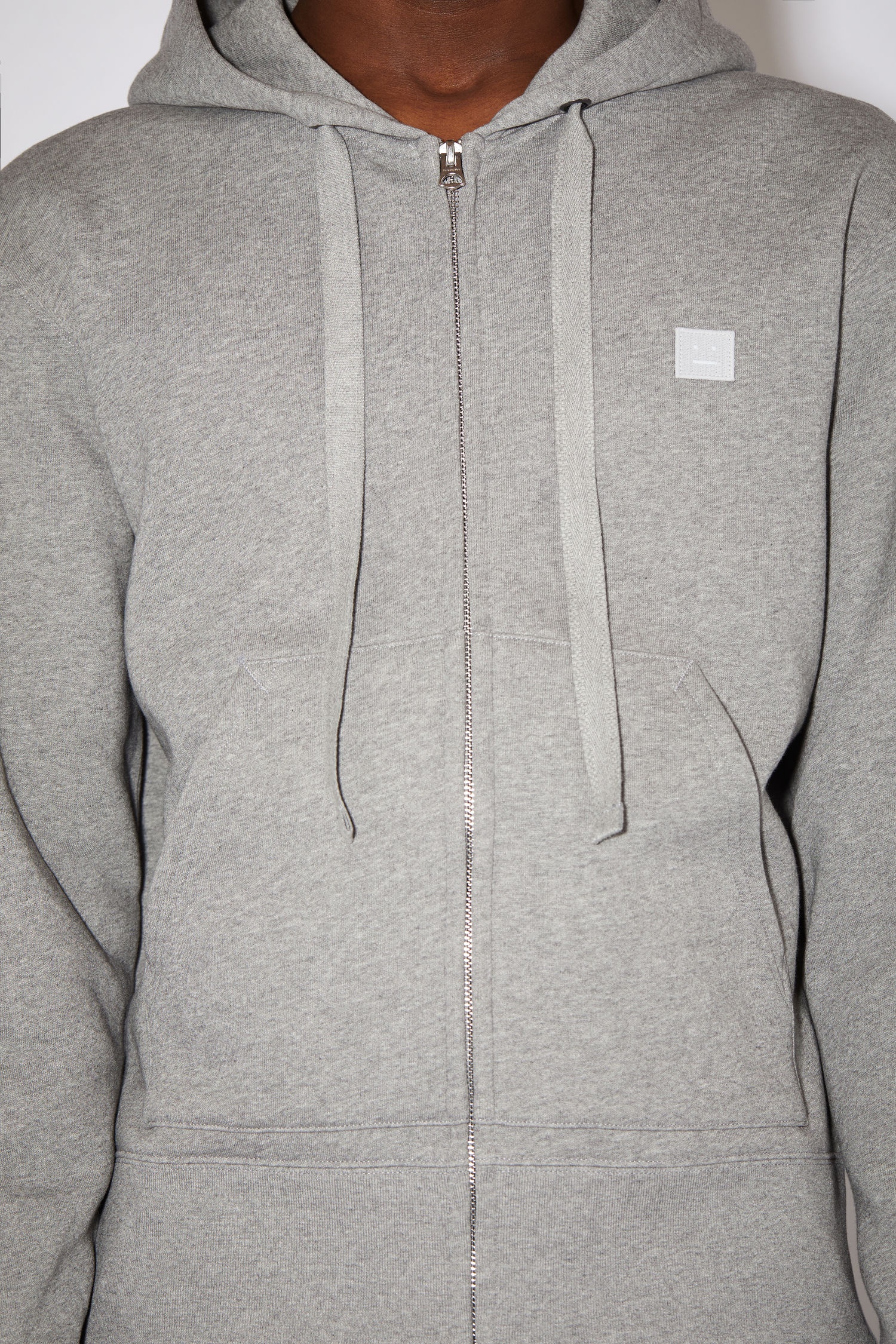 Hooded sweatshirt - Light Grey Melange - 5