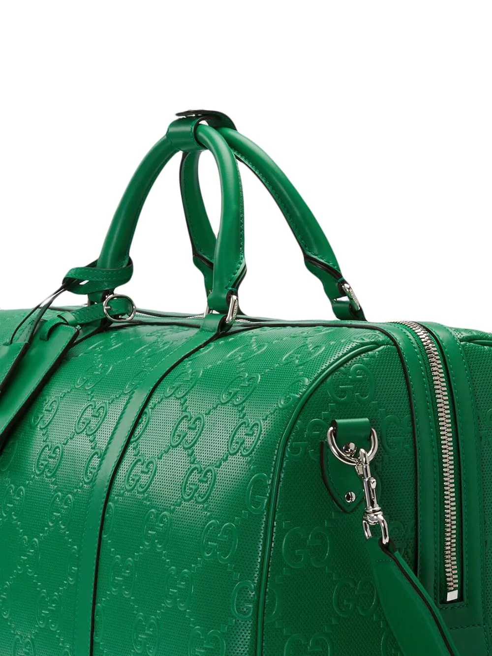 logo-embossed holdall - 3