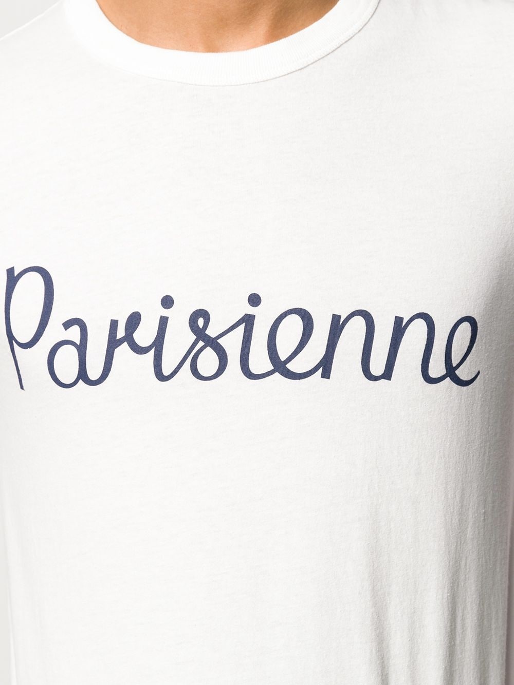 Parisienne-print T-shirt - 5