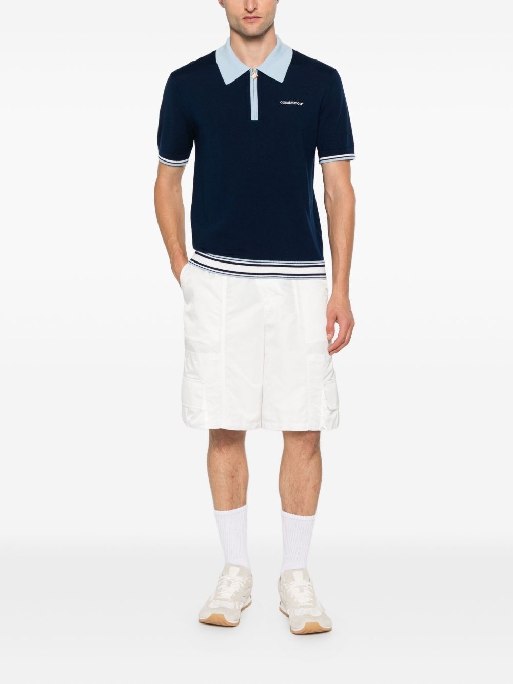 ZIP-FRONT POLO SHIRT - 2