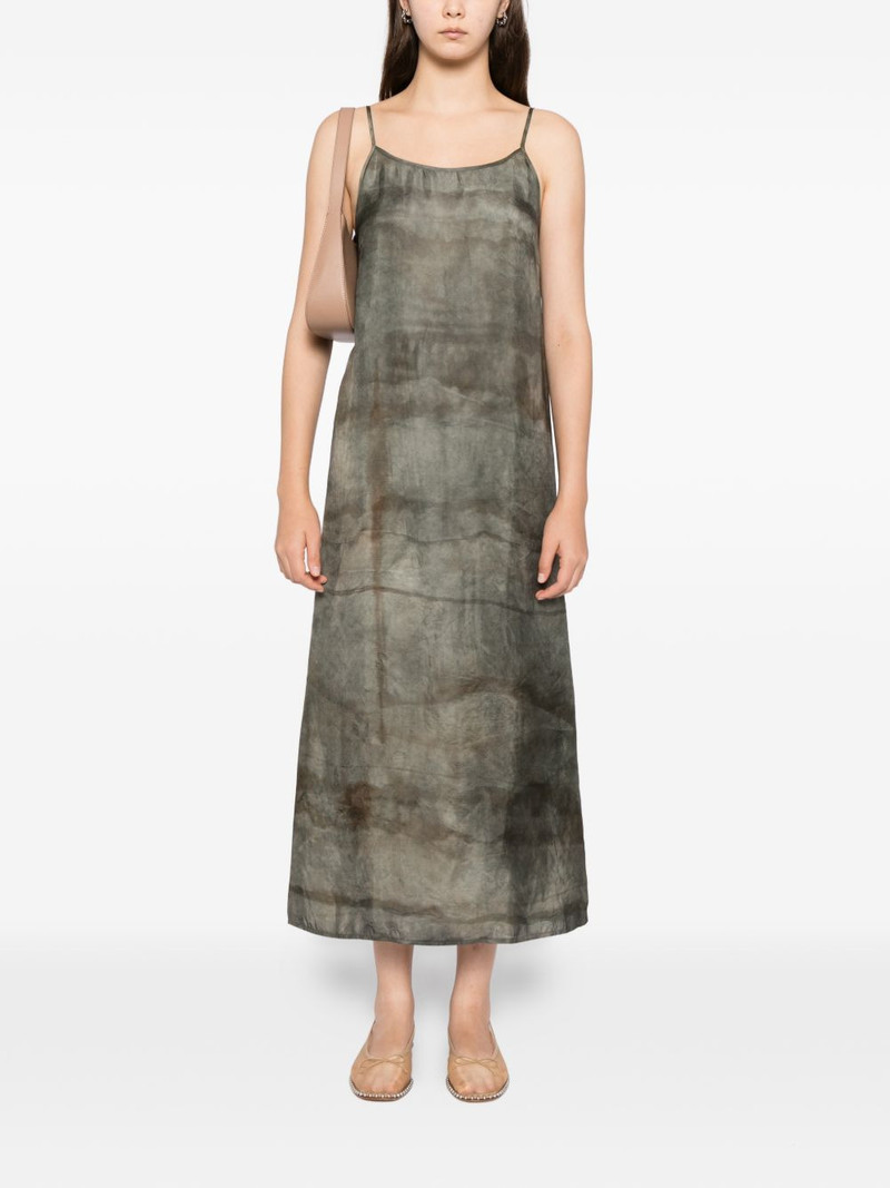 UMA WANG spaghetti strap dress outlook