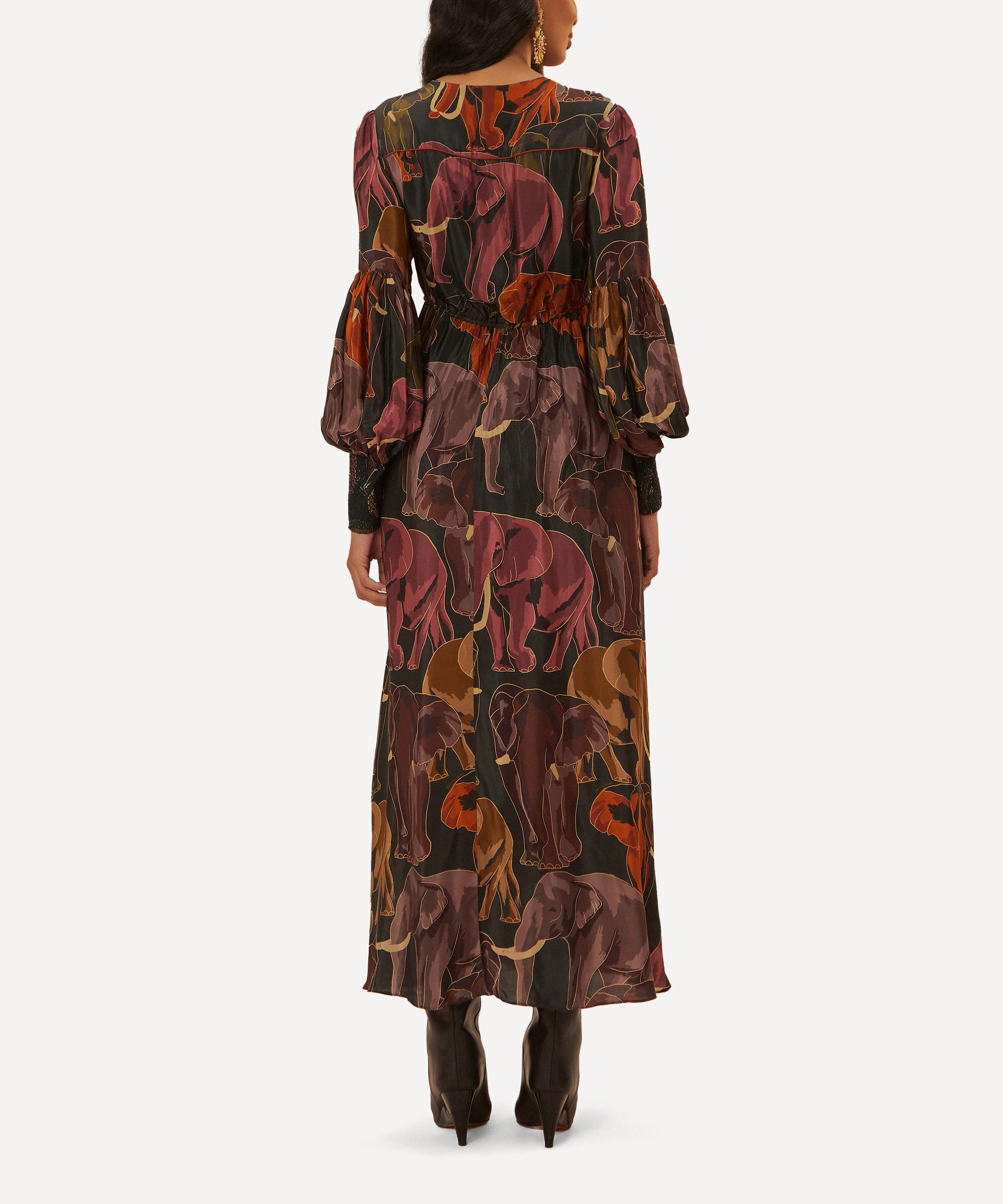 Elephants Maxi Dress - 3