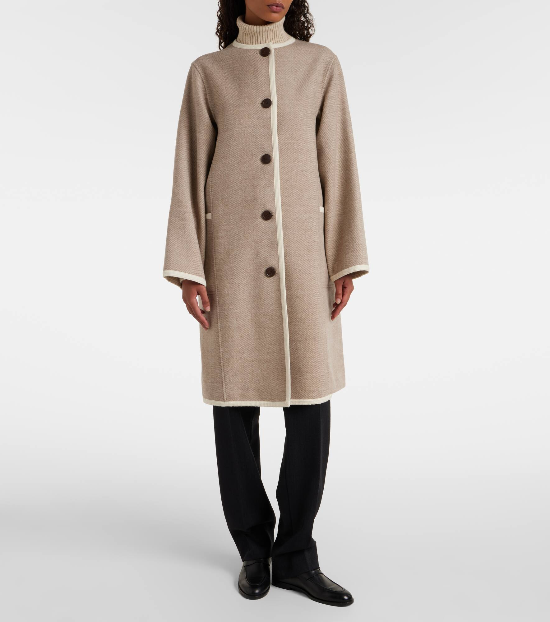 Virgin wool coat - 6