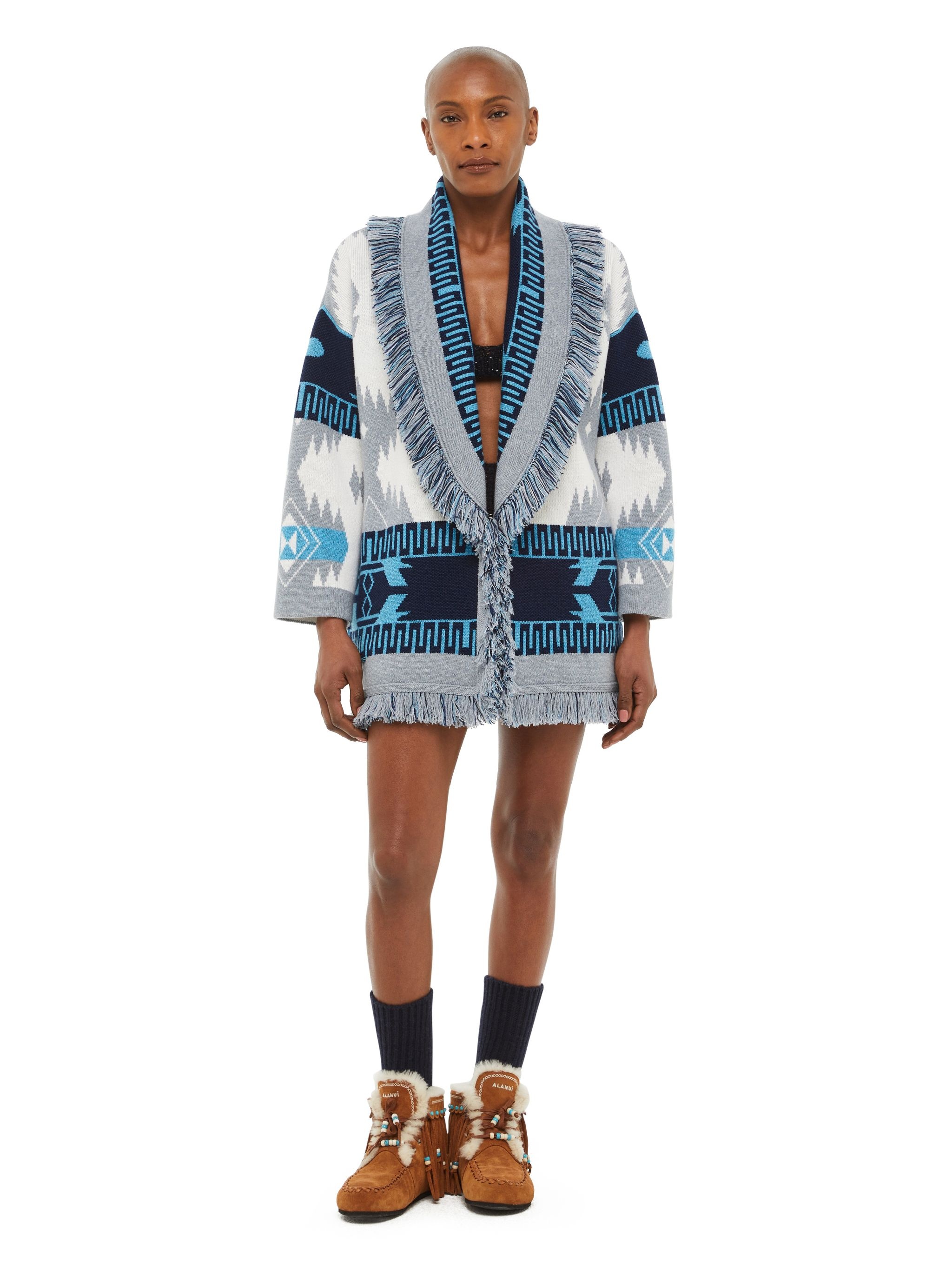 Icon Jacquard Cardigan - 4