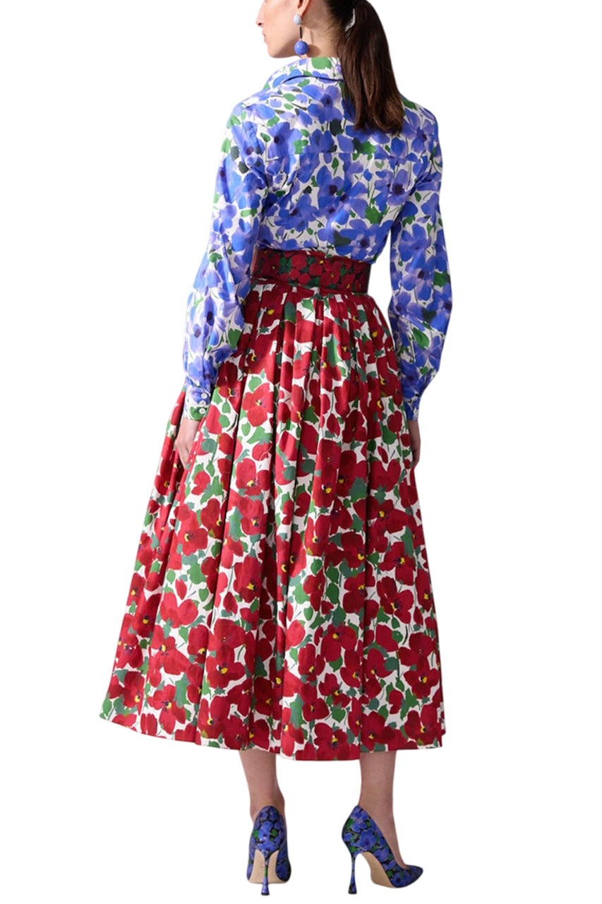 FLORAL-PRINT BLOUSE - 3