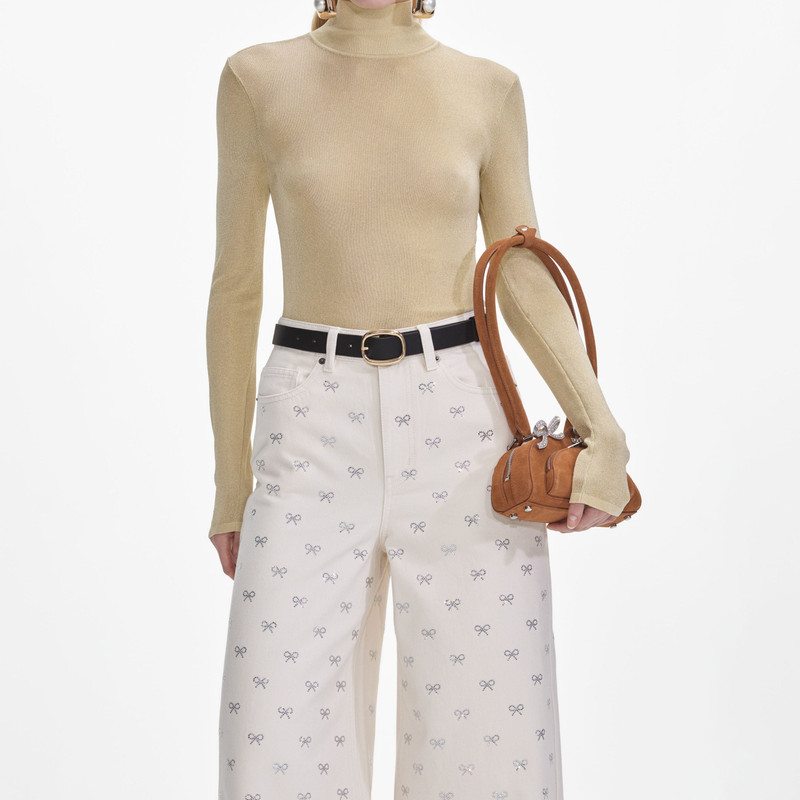 Yellow Viscose Knit Top 4